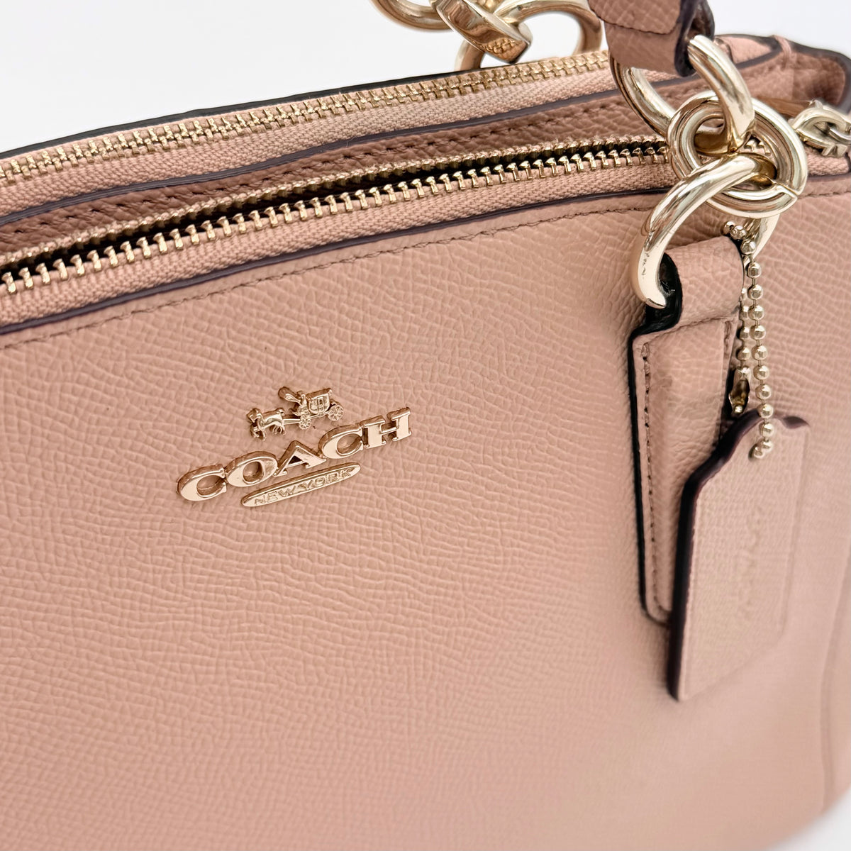 Coach 2Way Christie Carryall Handbag Light Pink
