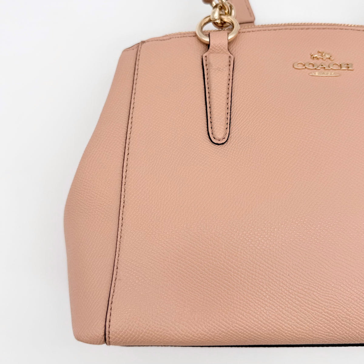 Coach 2Way Christie Carryall Handbag Light Pink