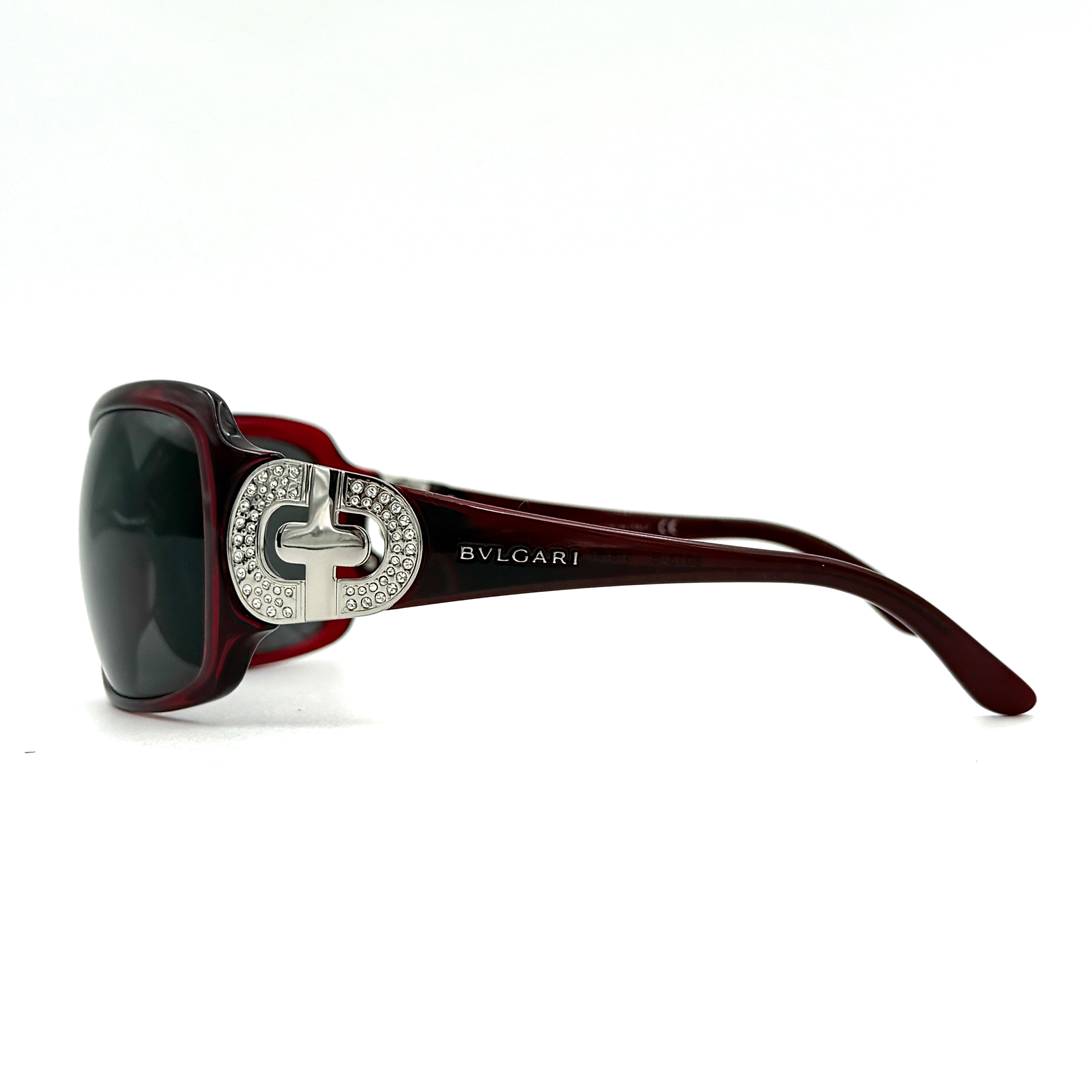 Bvlgari 8013-B Sunglasses Maroon