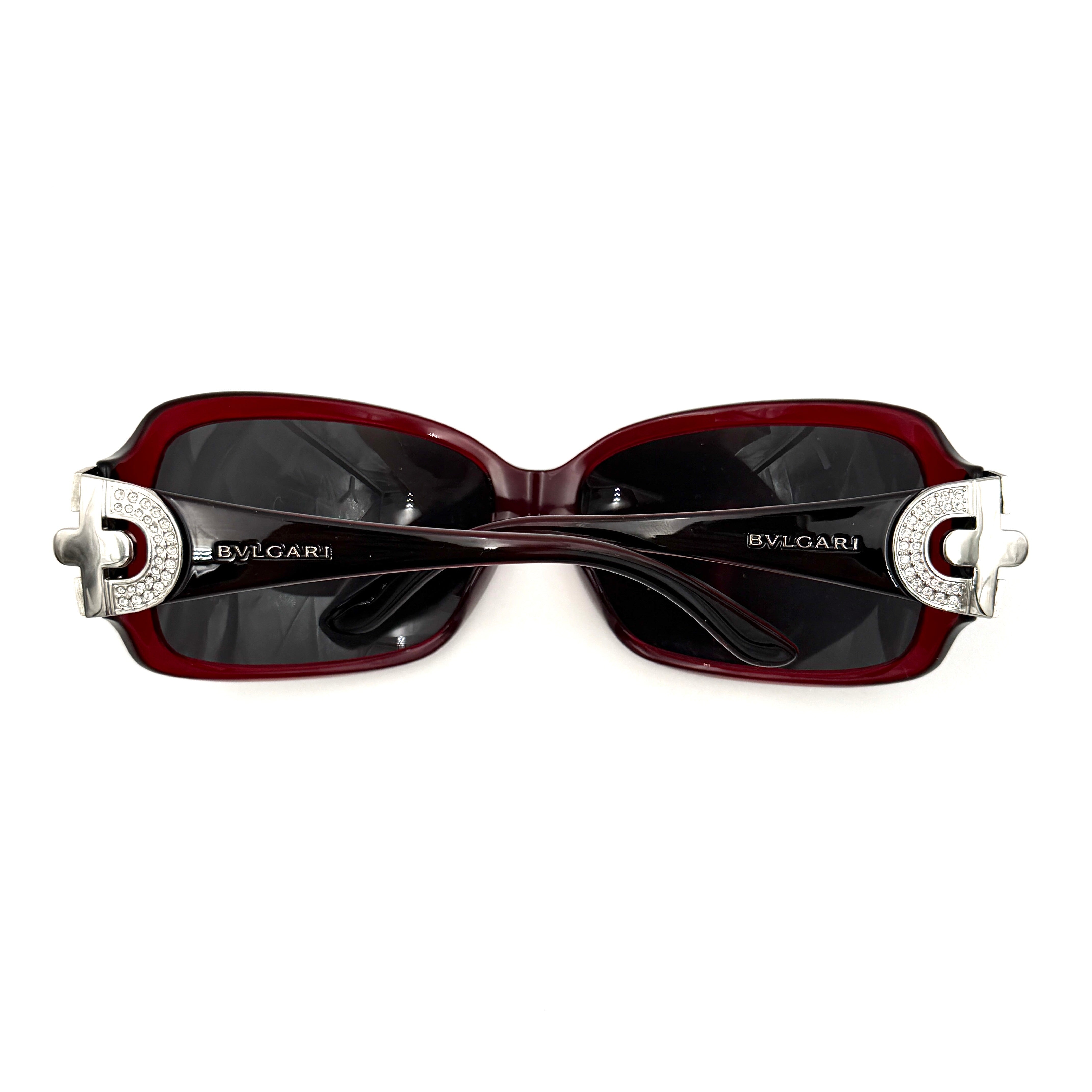 Bvlgari 8013-B Sunglasses Maroon
