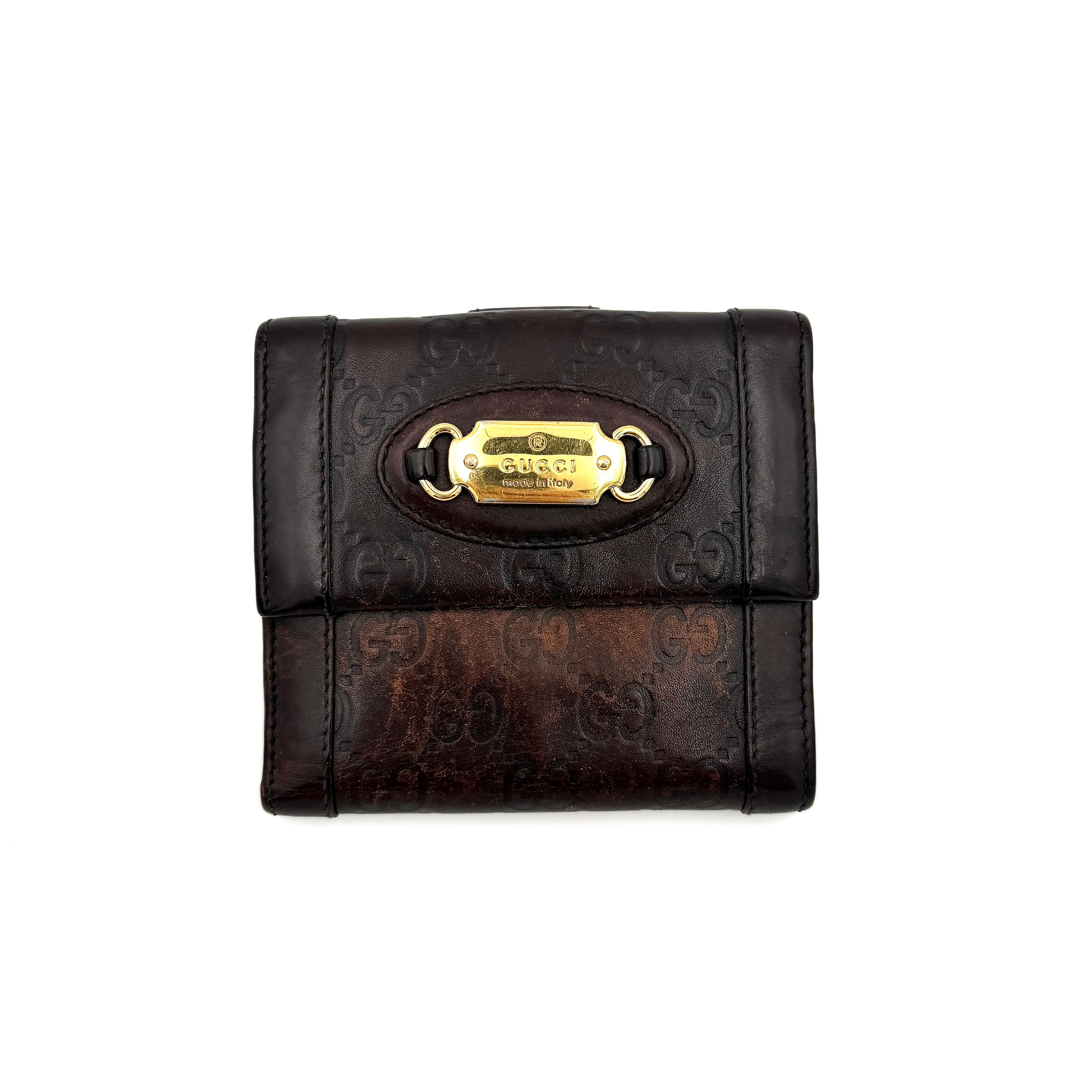 Gucci GG Guccissima Wallet Brown