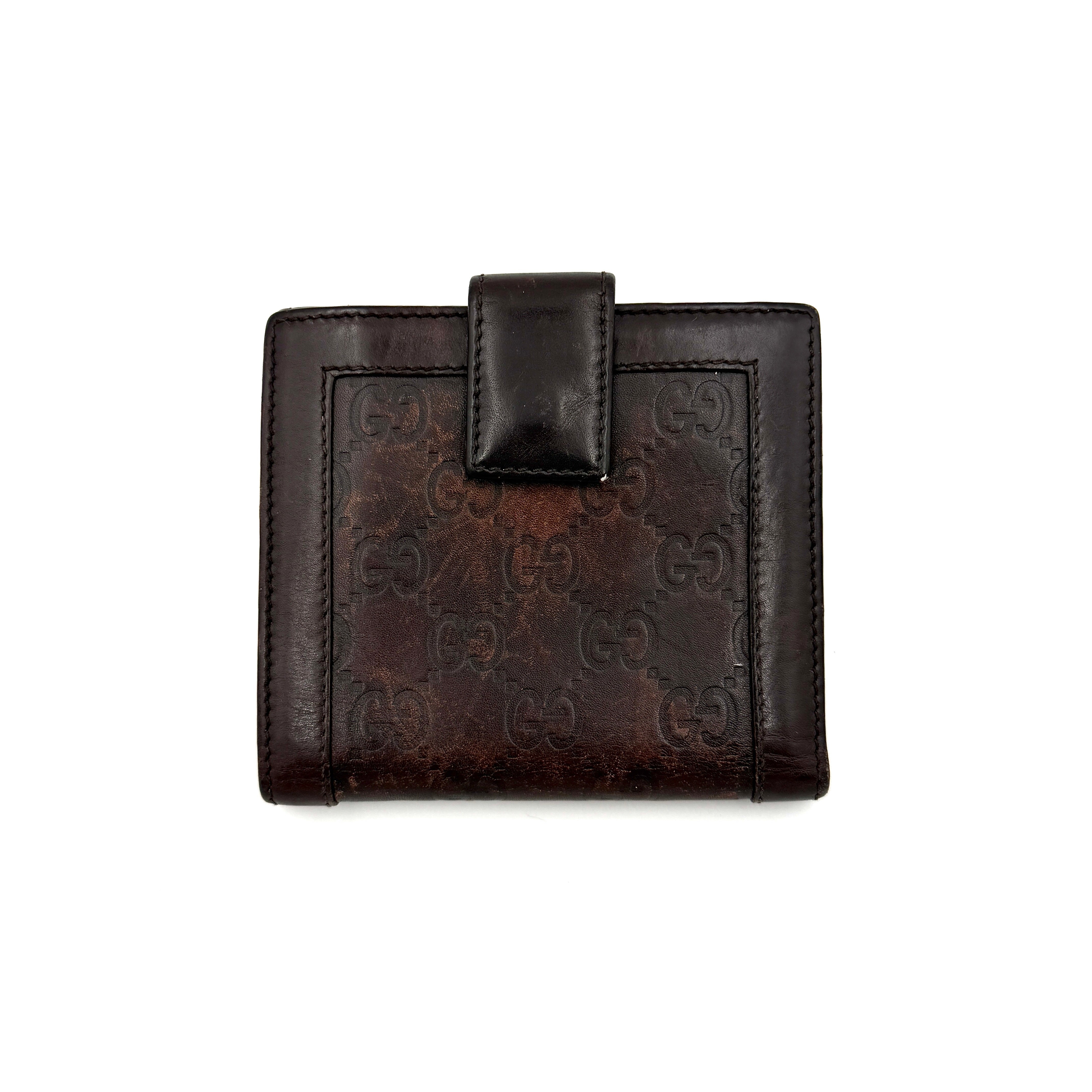 Gucci GG Guccissima Wallet Brown