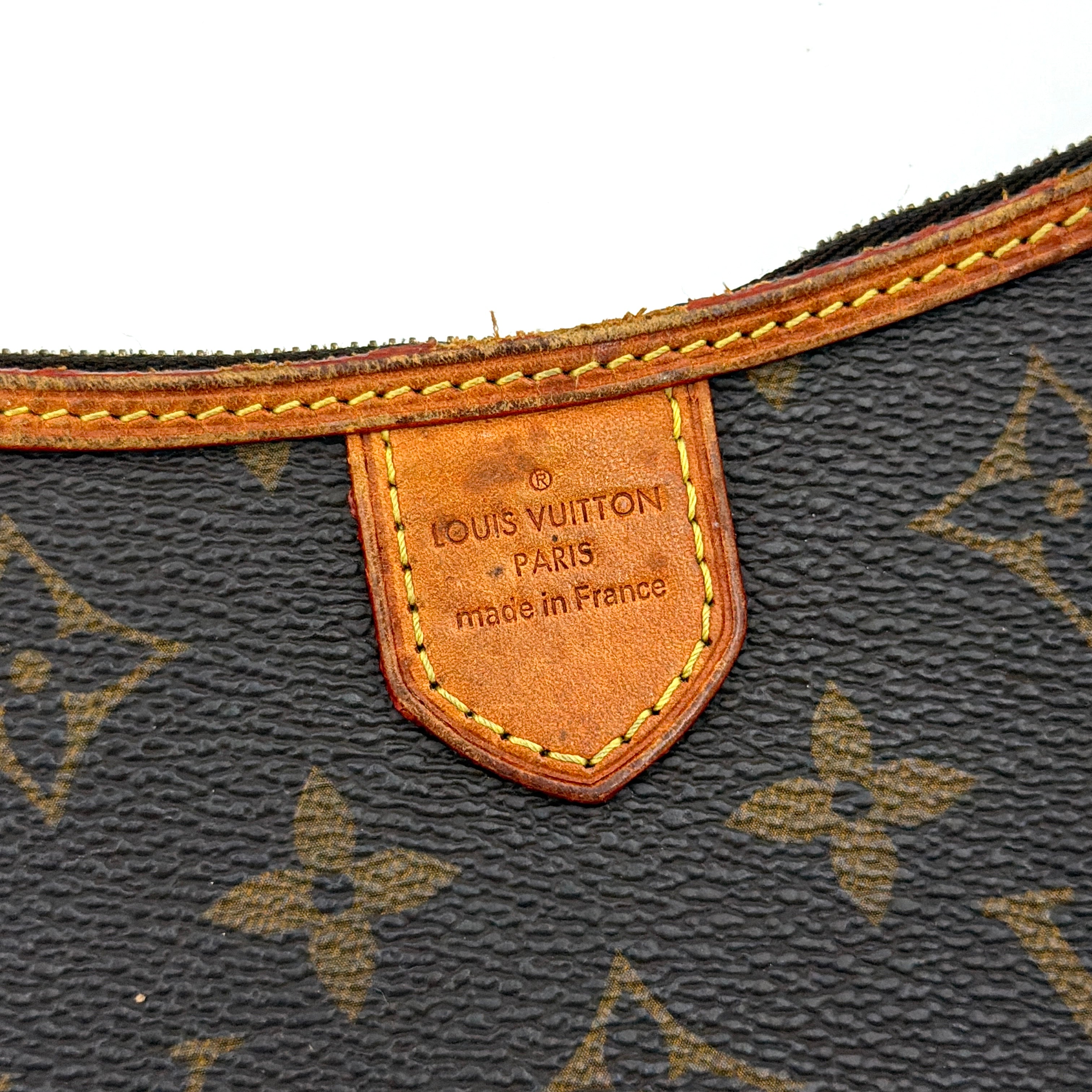 Louis Vuitton Monogram Mini Delightful Pochette Bag Brown