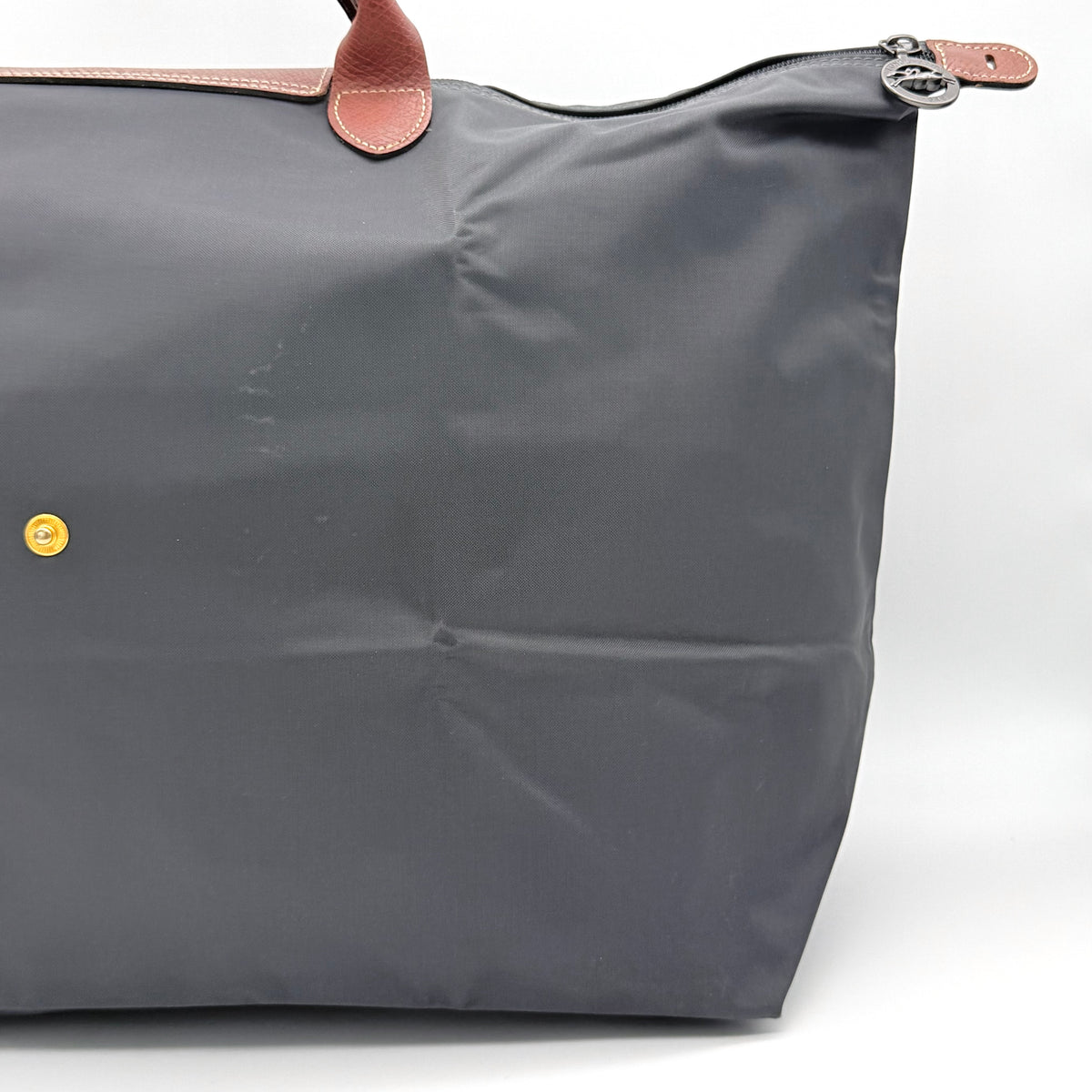 Longchamp Le Pliage Original Travel Bag Grey