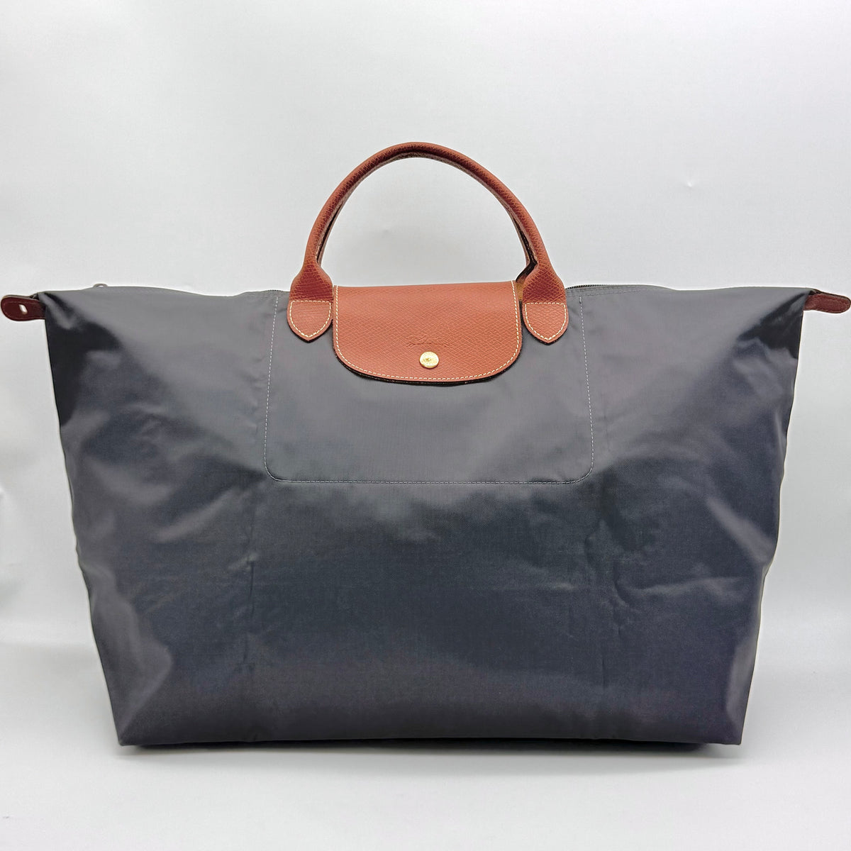 Longchamp Le Pliage Original Travel Bag Grey