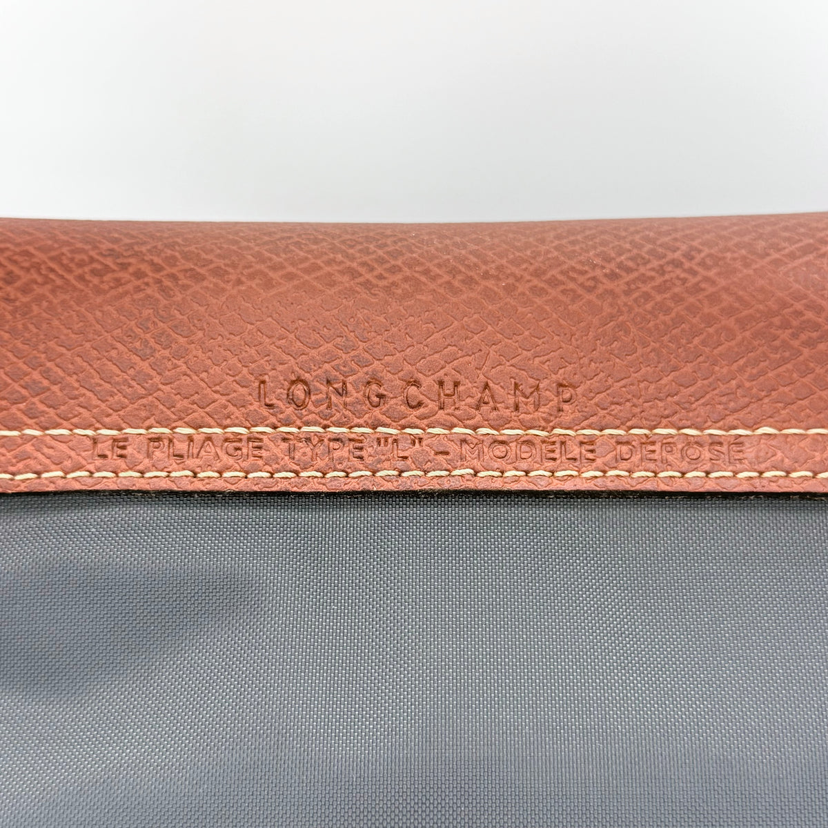 Longchamp Le Pliage Original Travel Bag Grey