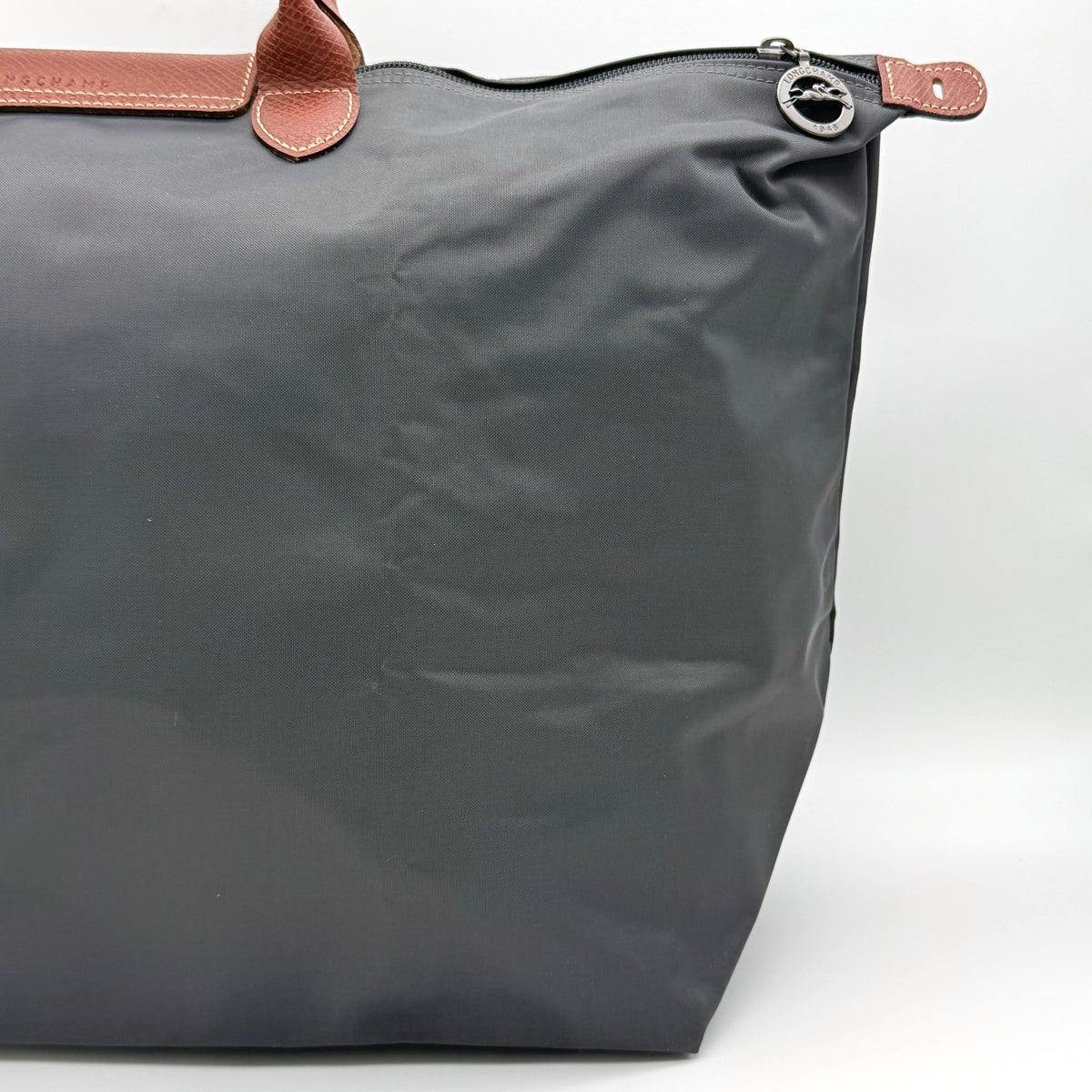 Longchamp Le Pliage Original Travel Bag Grey