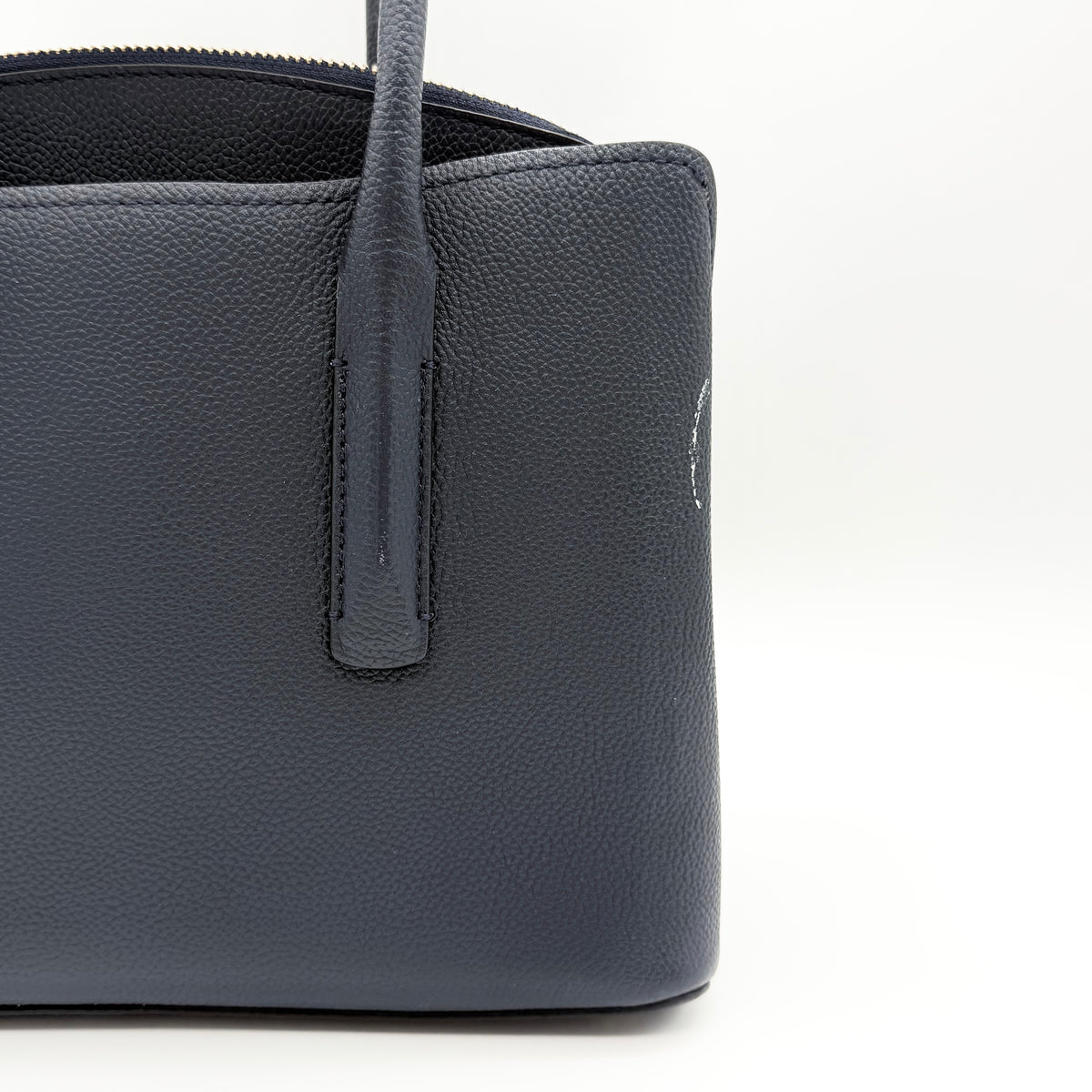 Kate Spade 2Way Margaux Medium Satchel Handbag Navy Blue