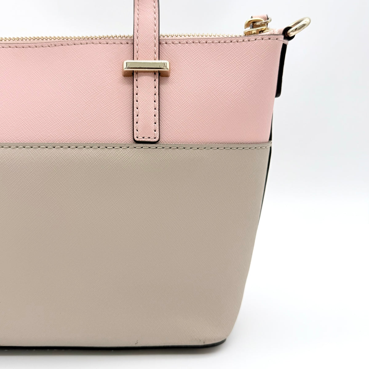 Kate Spade New York 2Way Bicolour Handbag Pink/Beige