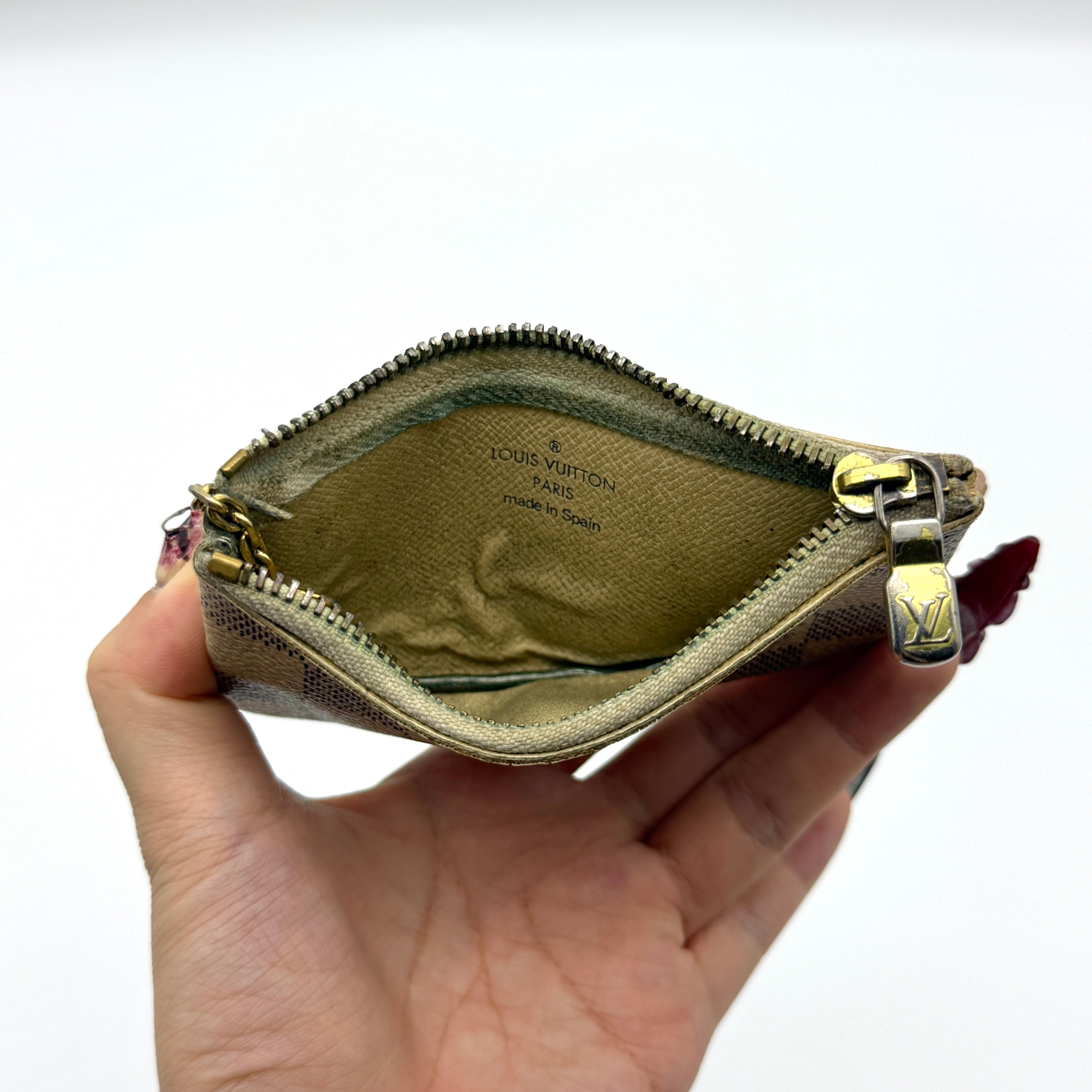 Louis Vuitton Damier Azur Coin Purse