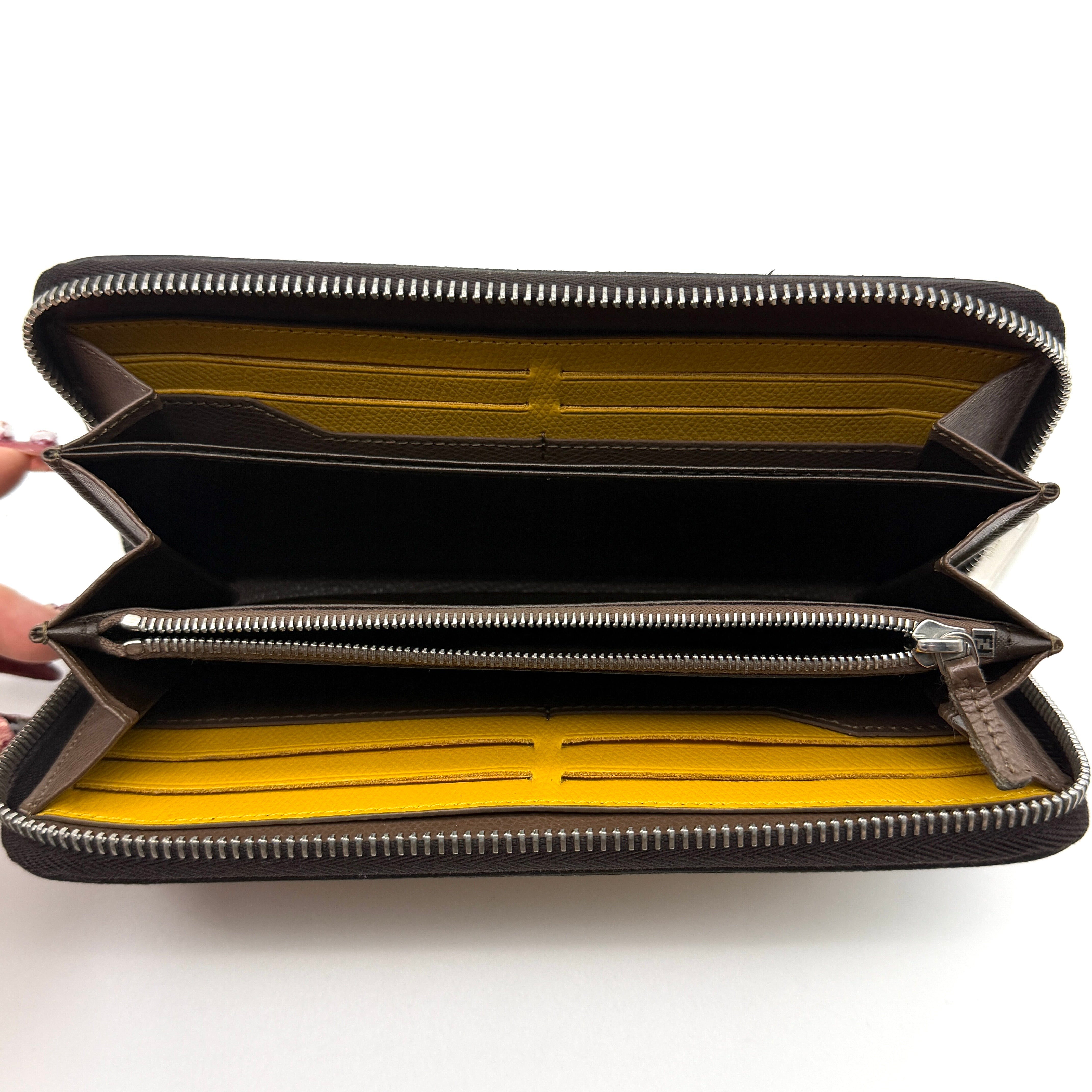 Fendi FF Zucca Logo Long Wallet