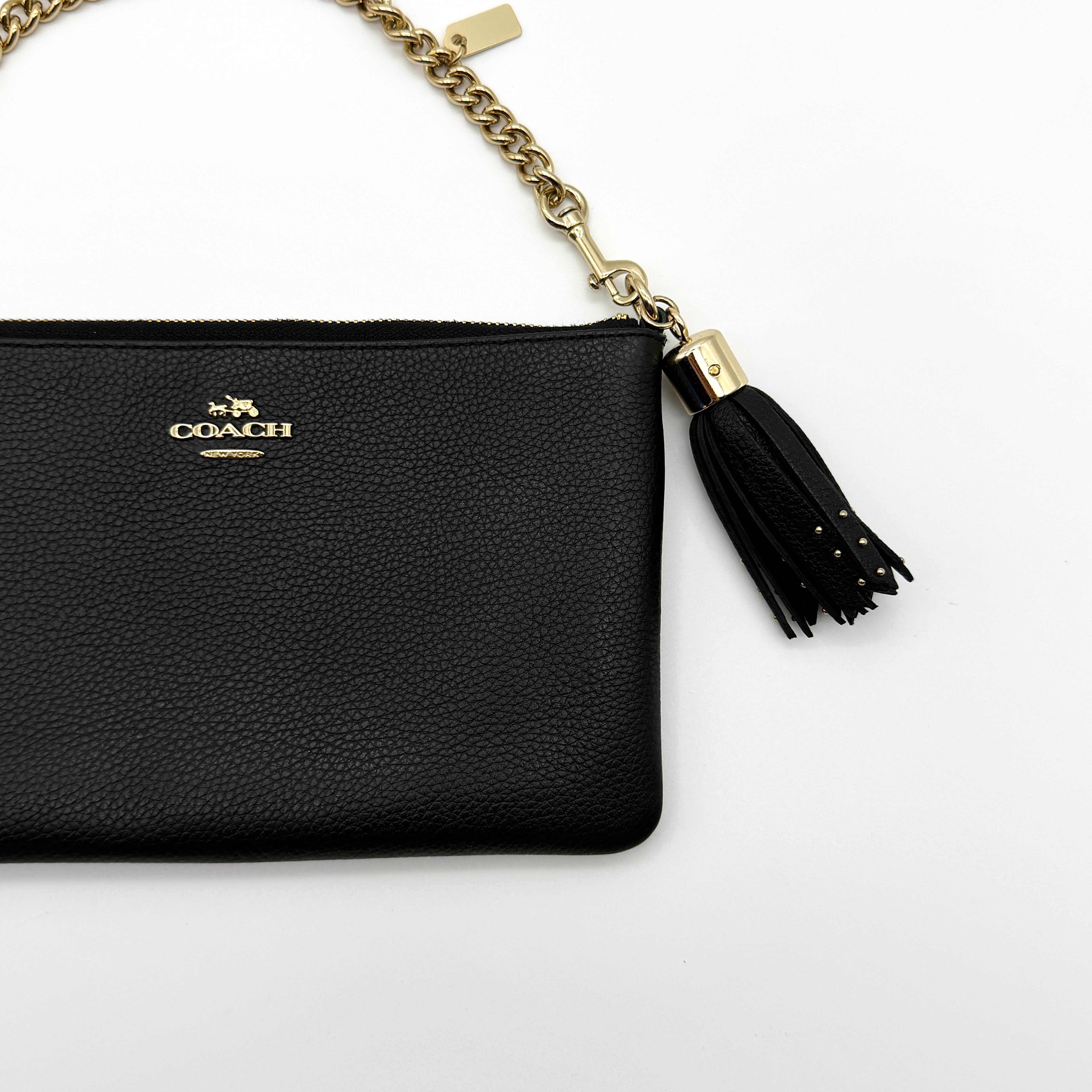 Coach Pebble Nolita 19 Shoulder Bag Black