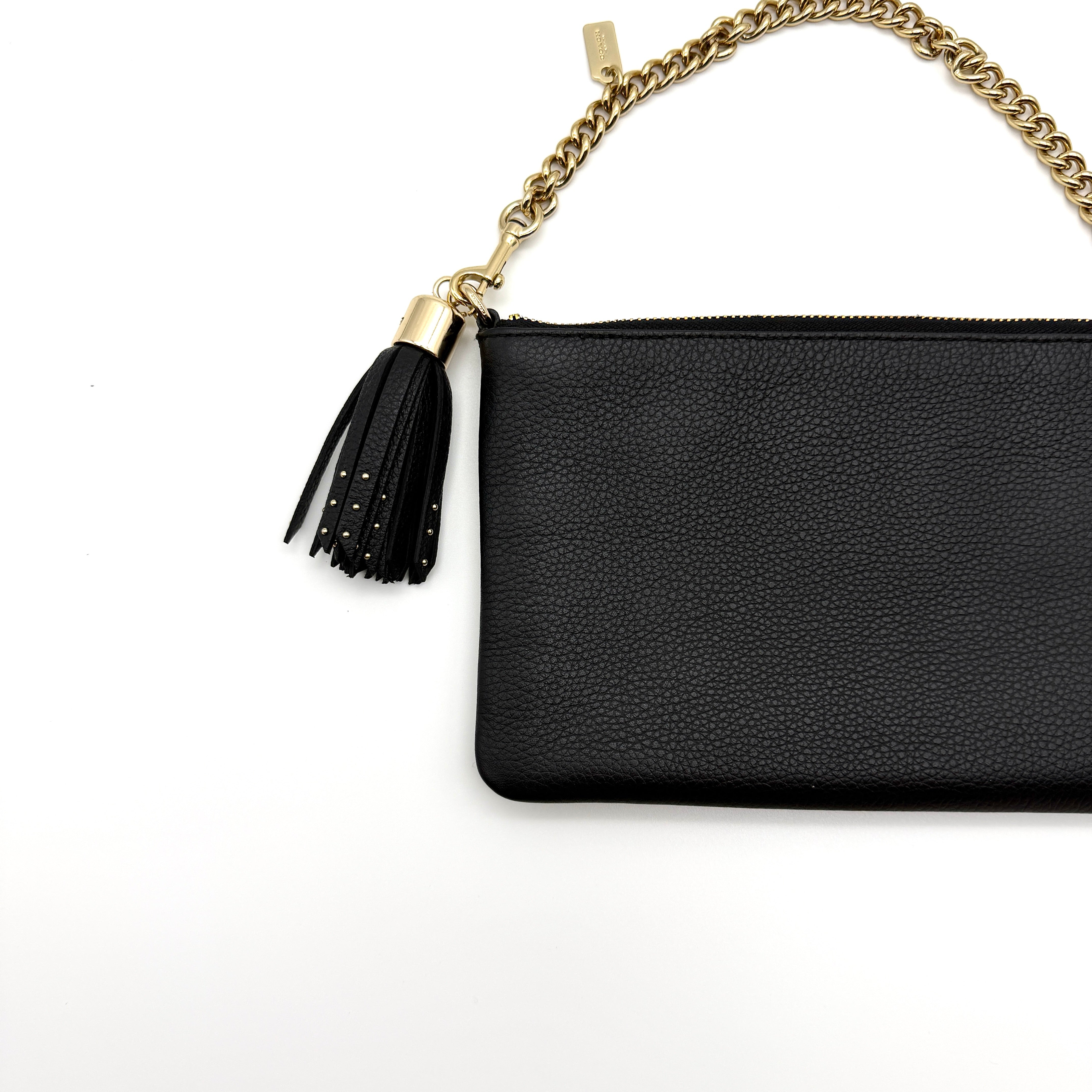 Coach Pebble Nolita 19 Shoulder Bag Black