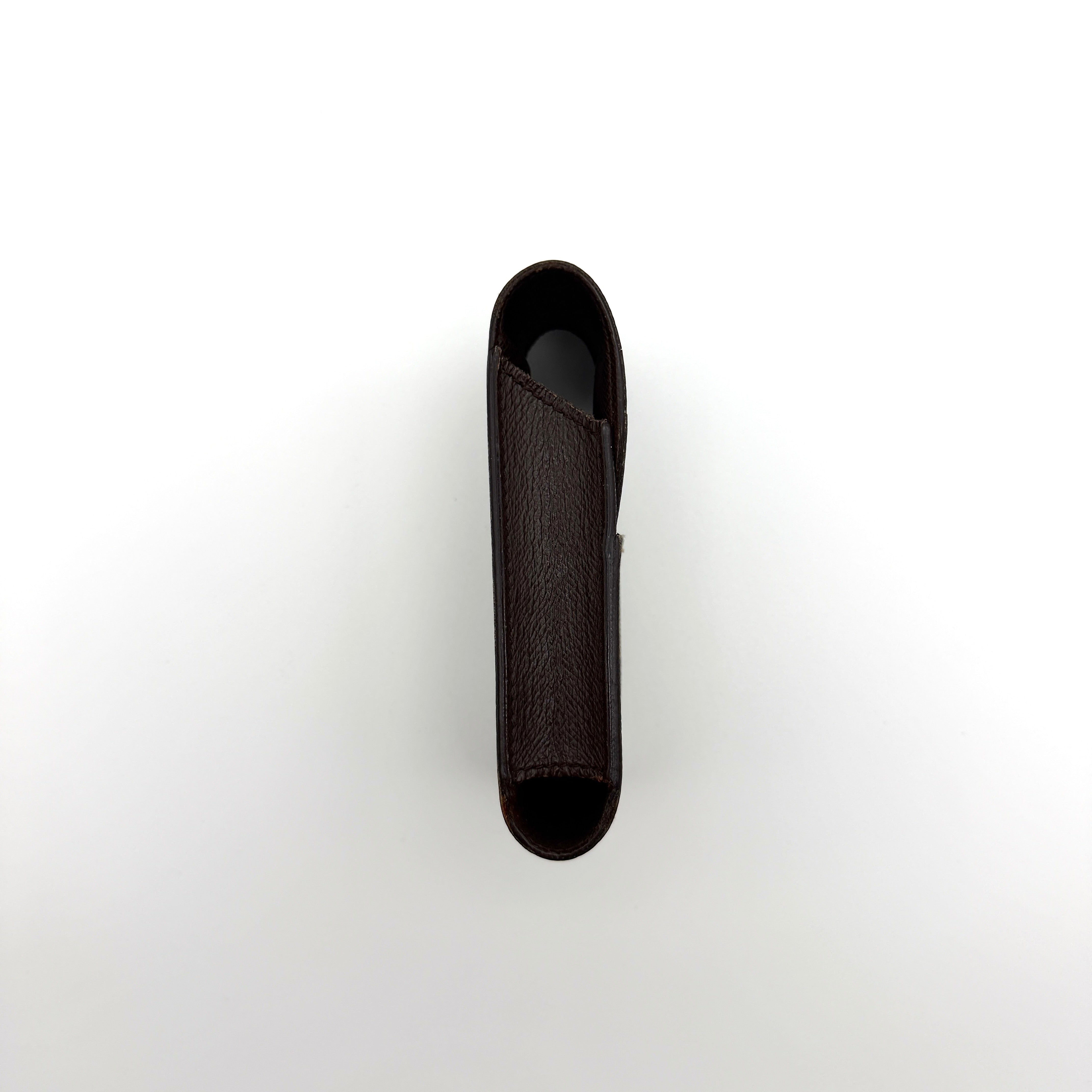 Louis Vuitton Monogram Cigarette Case Brown