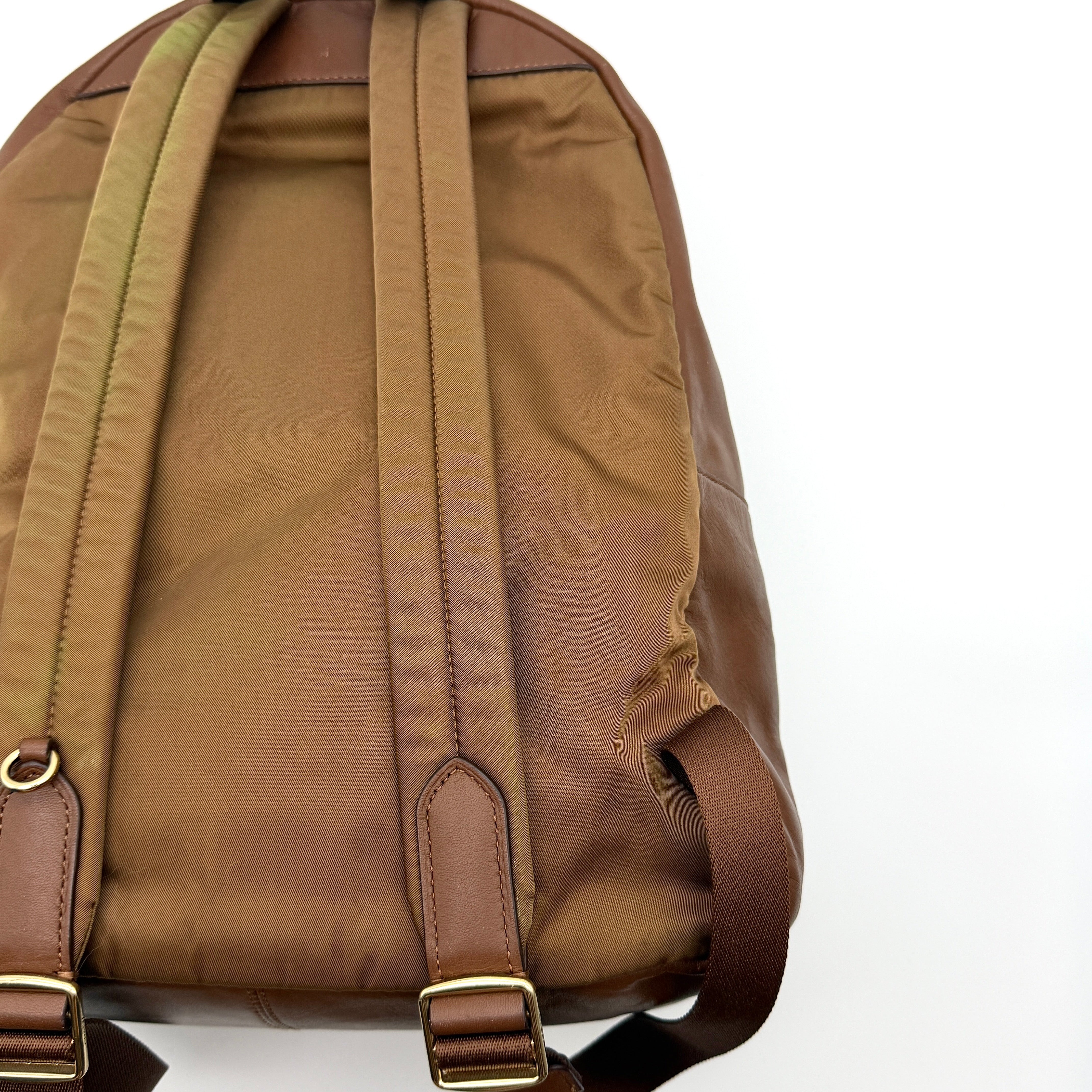 Coach Signature Charlie Backpack Beige/Brown