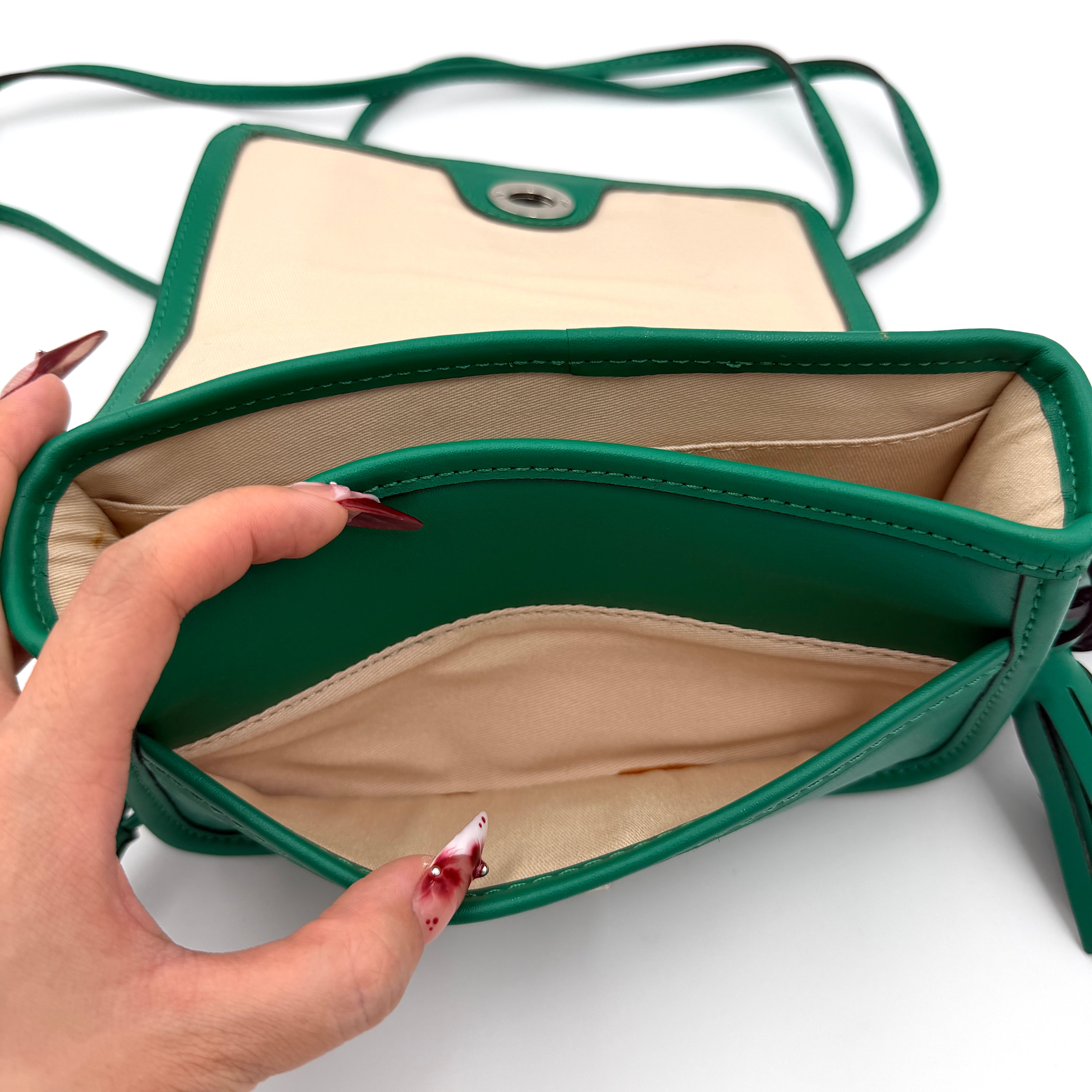 Coach Legacy Penny Crossbody Bag Emerald Green