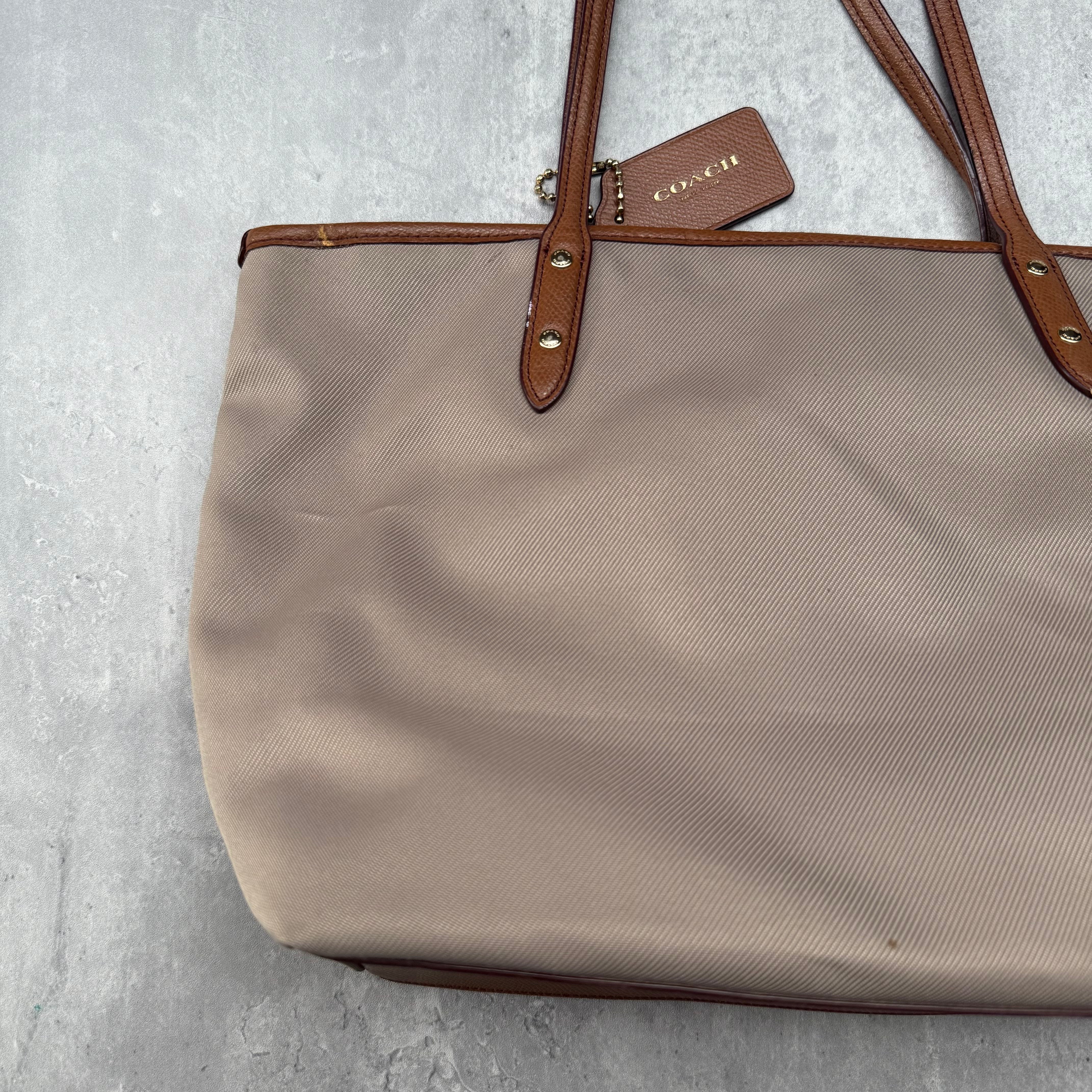Coach Sawyer Tote Bag Brown