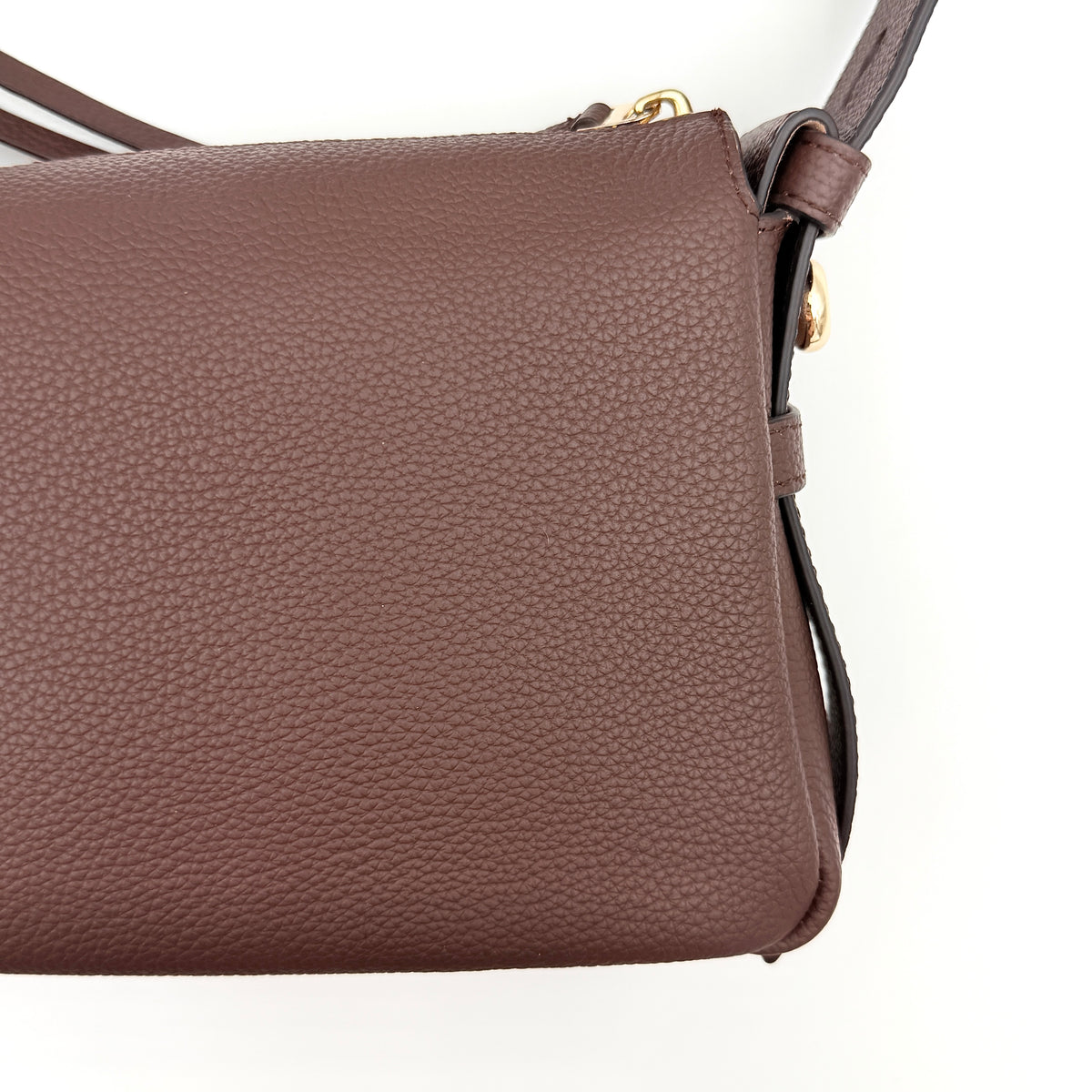 Tory Burch Romy Shoulder Bag Dark Brown