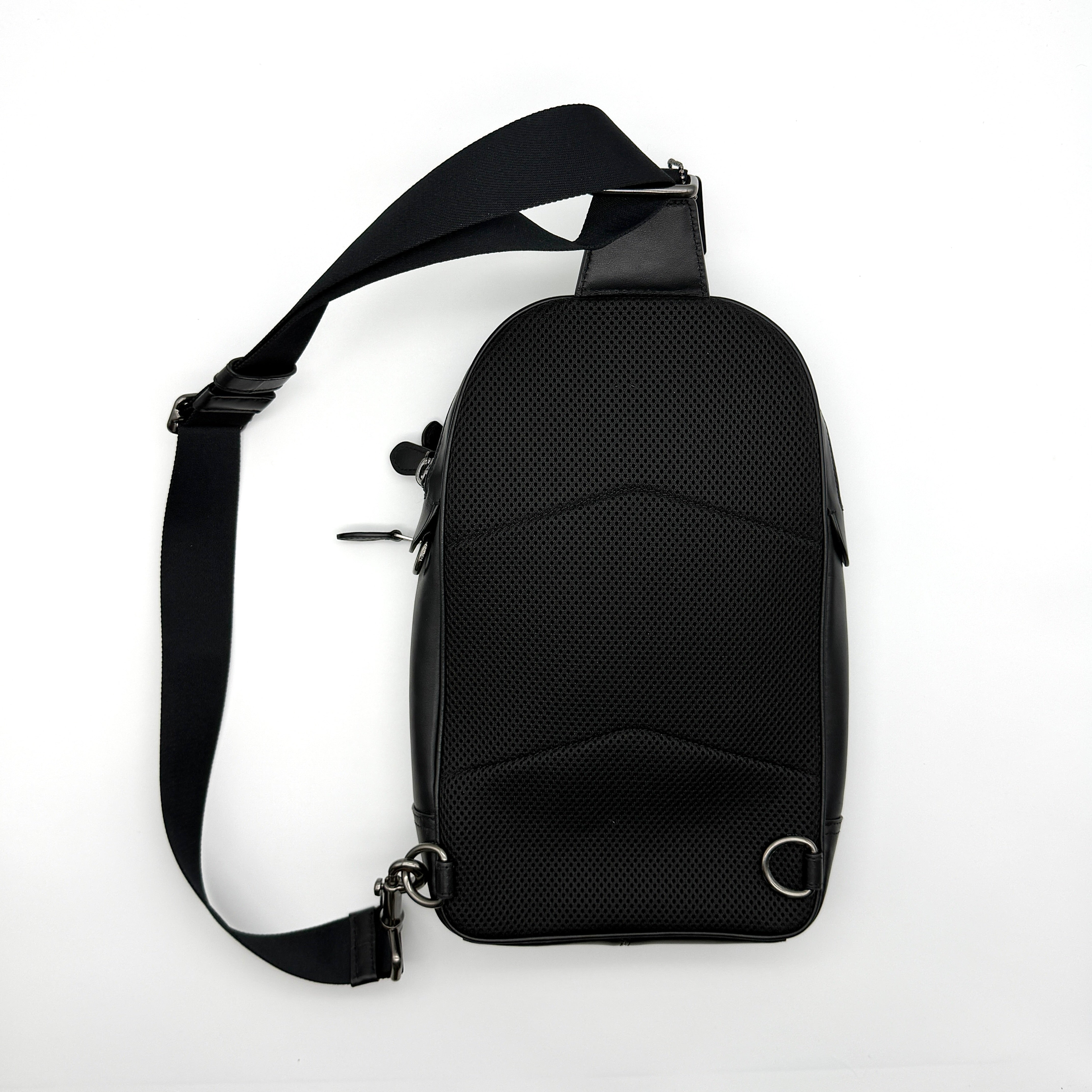 Coach Signature Graham Crossbody Bag Black/Beige