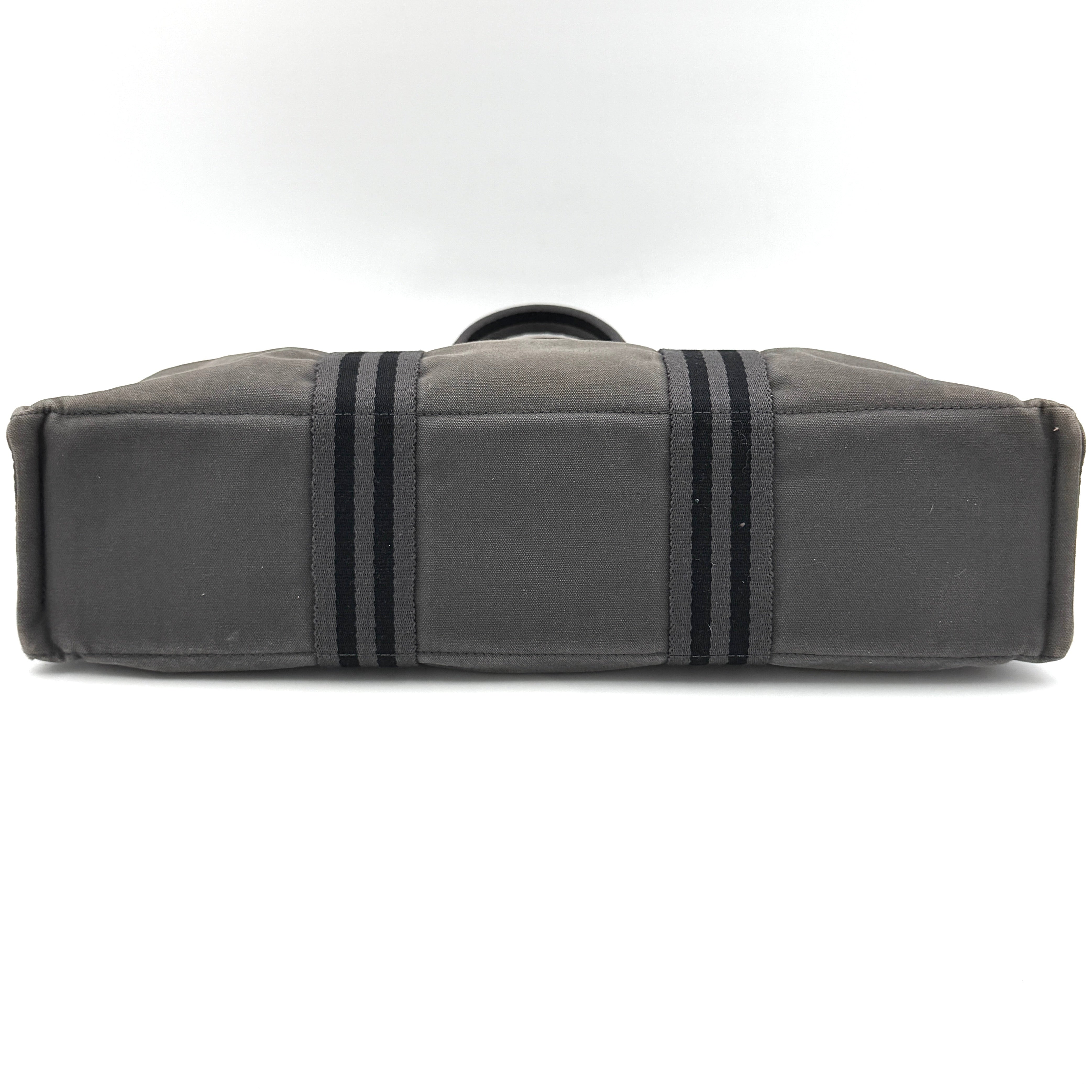 Hermès Fourre Tout MM Tote Bag Black/Grey