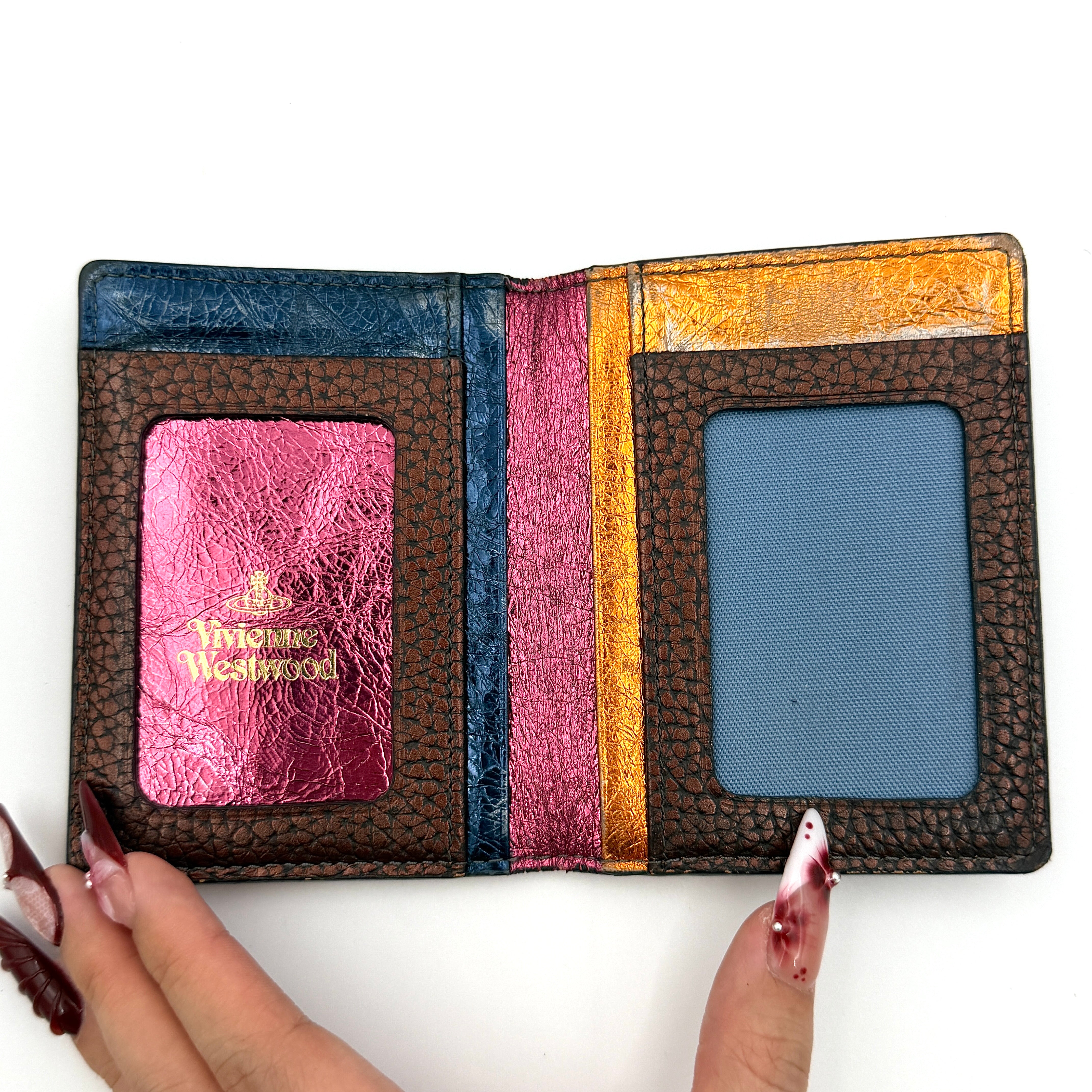 Vivienne Westwood Orb Art Museum Cardholder Multicolor