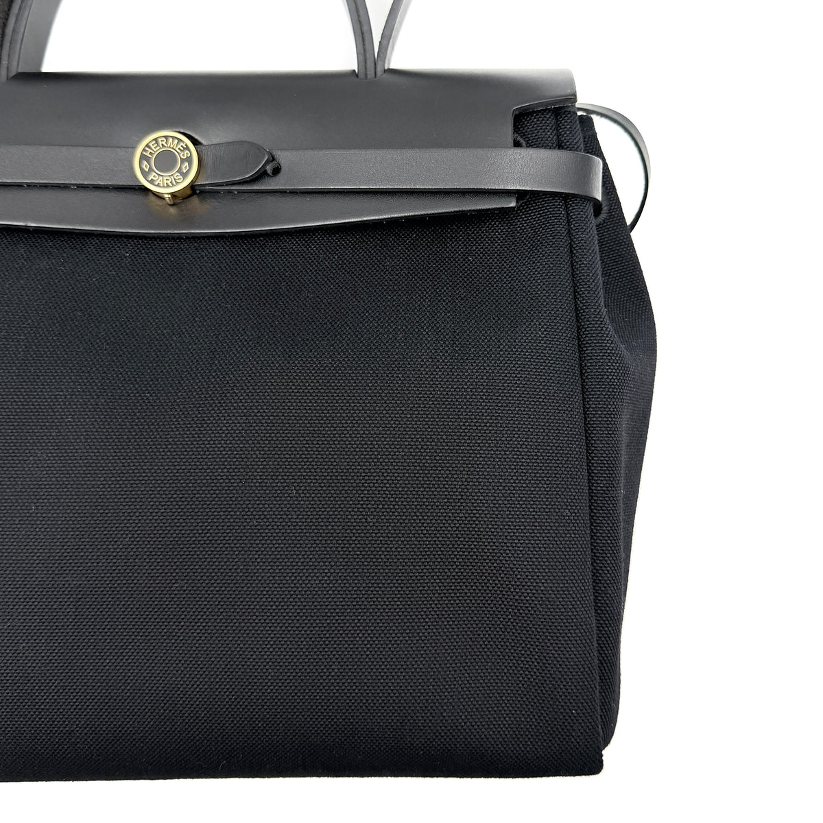 Hermès 2Way Herbag Zip 31 Handbag Black Noir