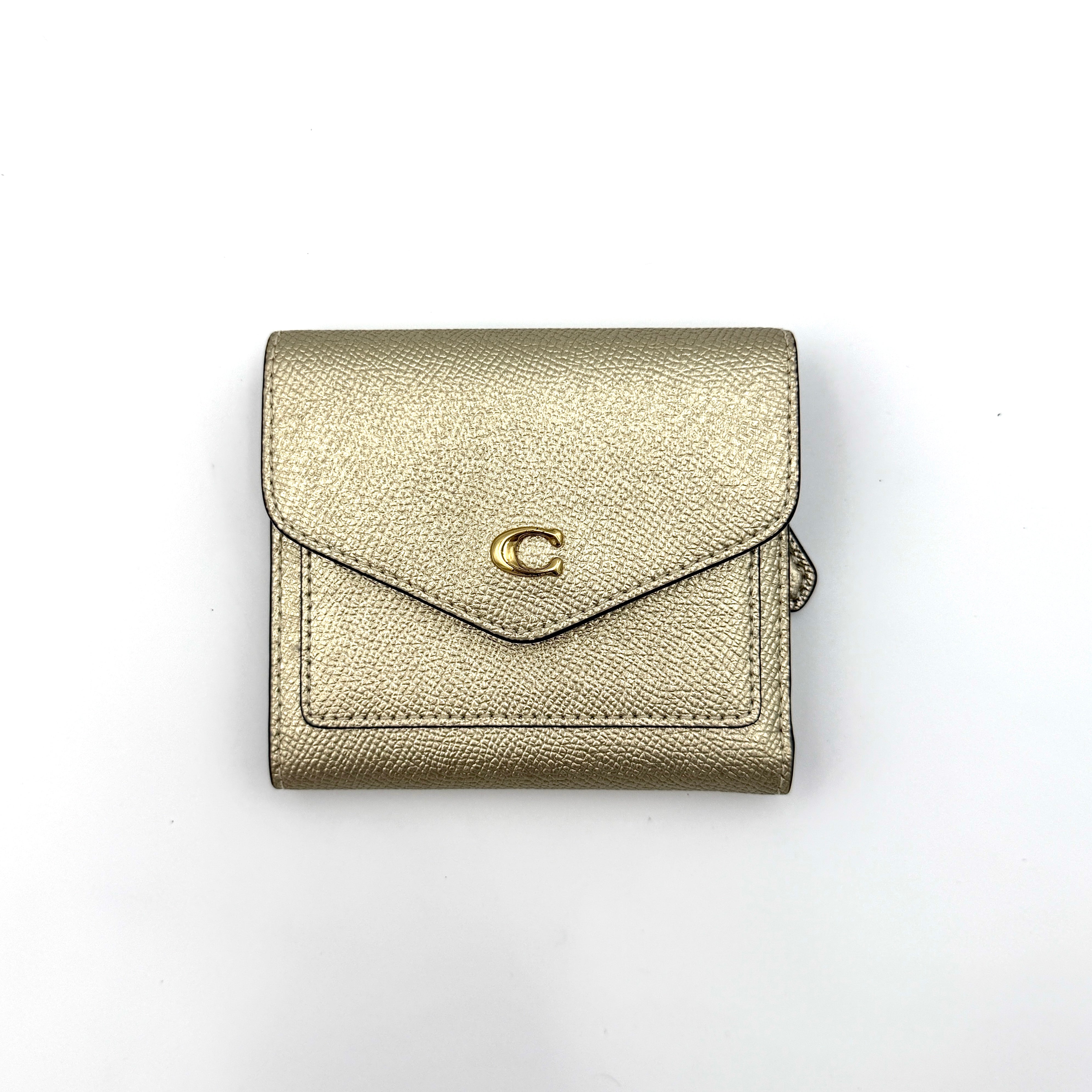 Coach Wyn Metallic Small Wallet