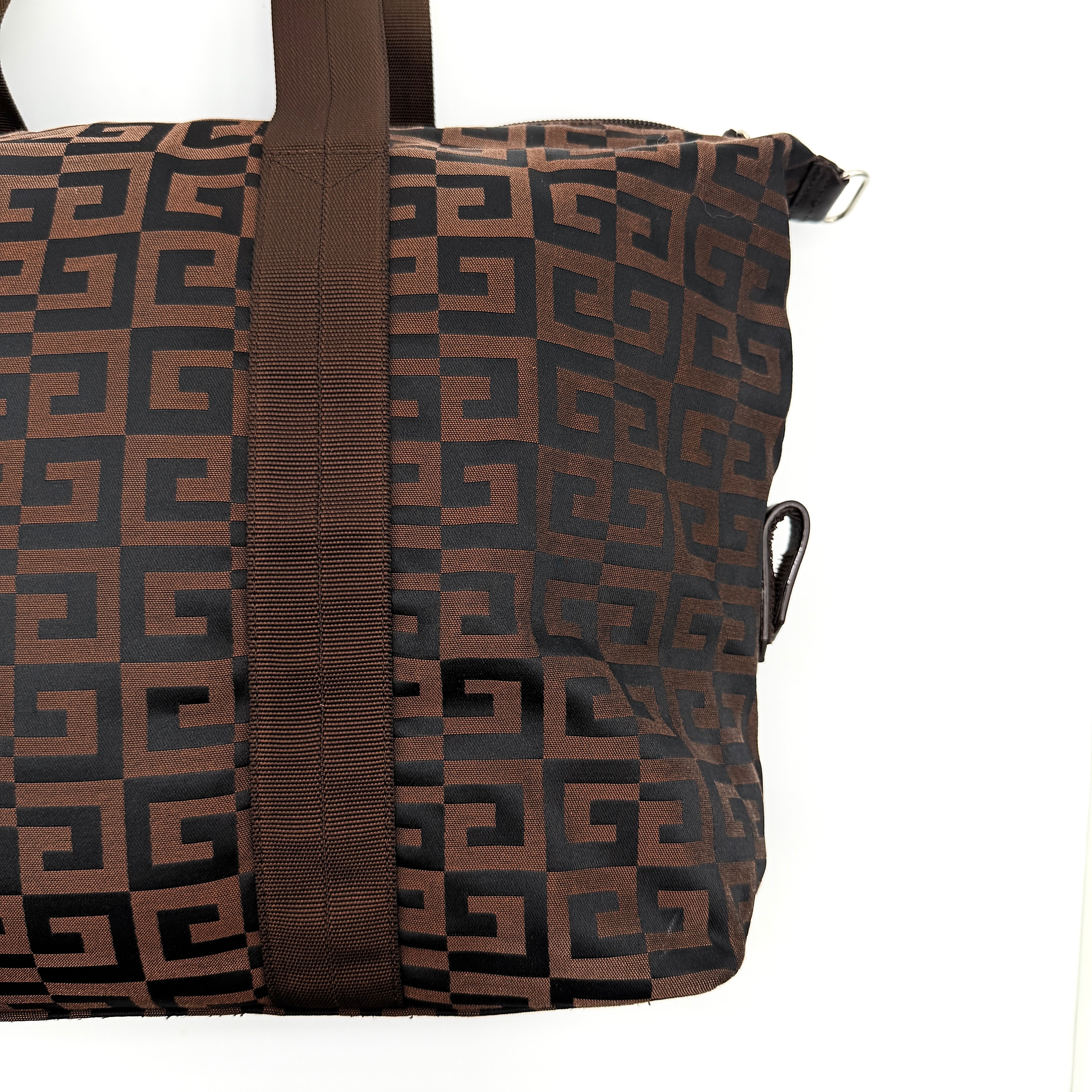 Givenchy 4G Monogram Travel Bag Brown