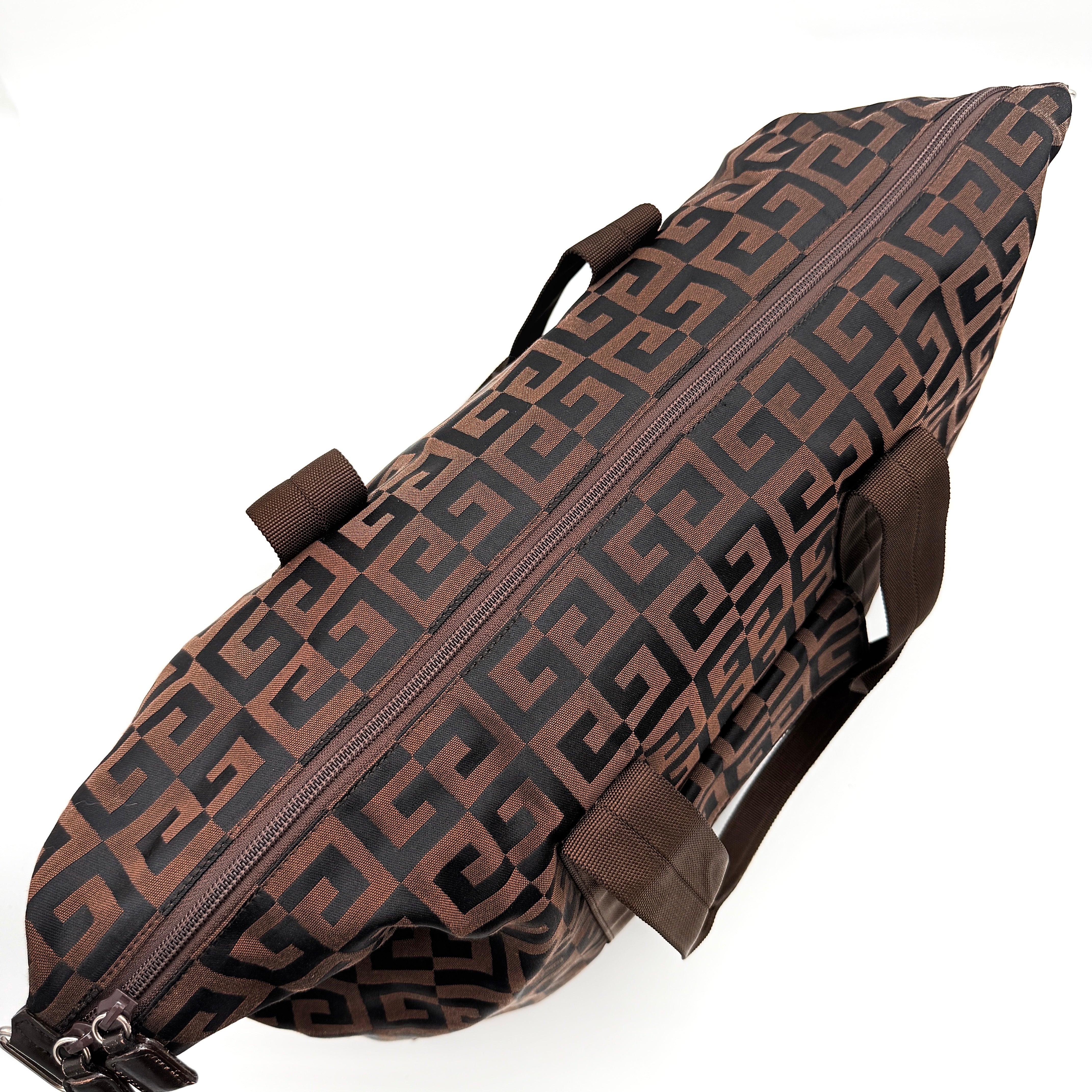 Givenchy 4G Monogram Travel Bag Brown