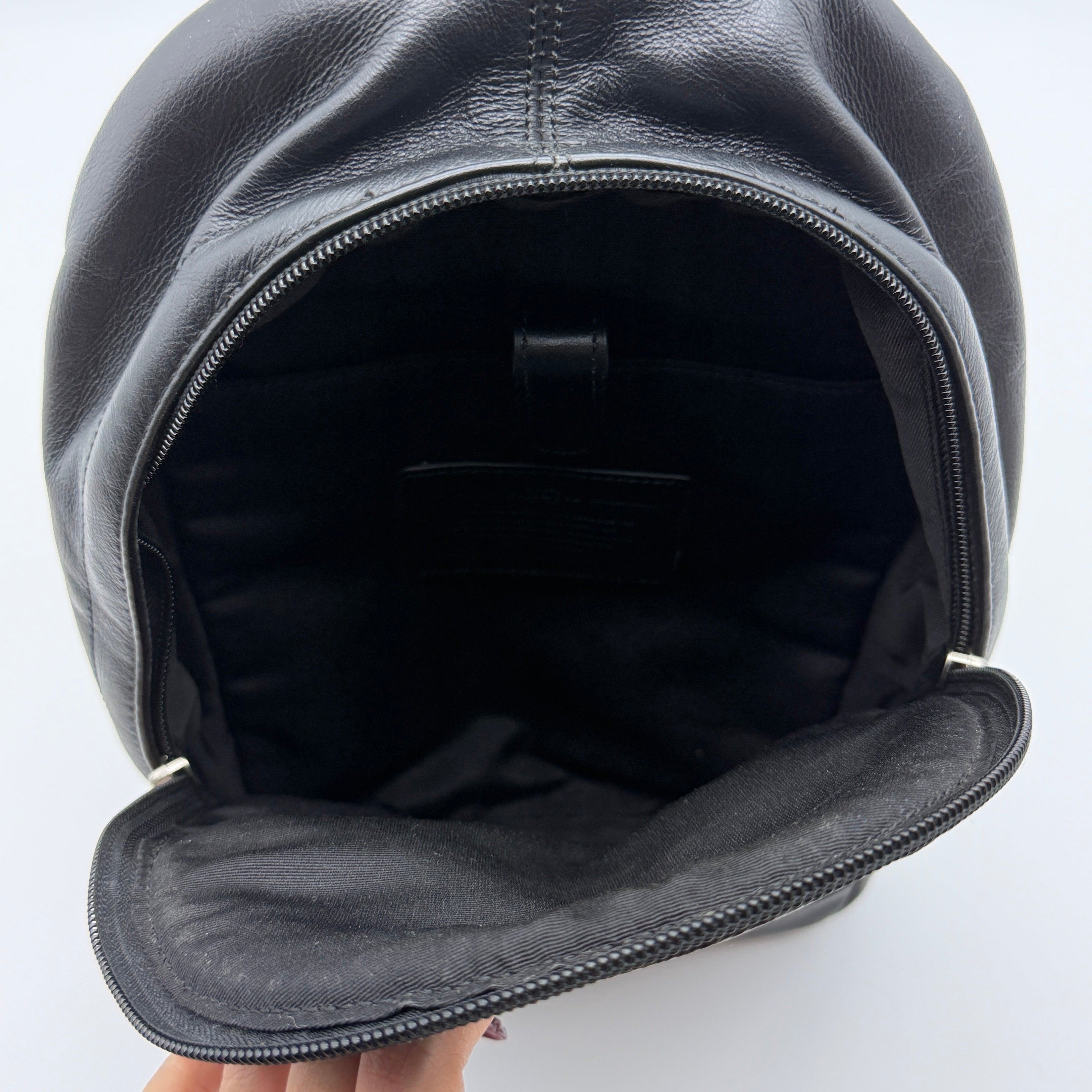 Coach Signature Charlie Crossbody Bag Black/Grey