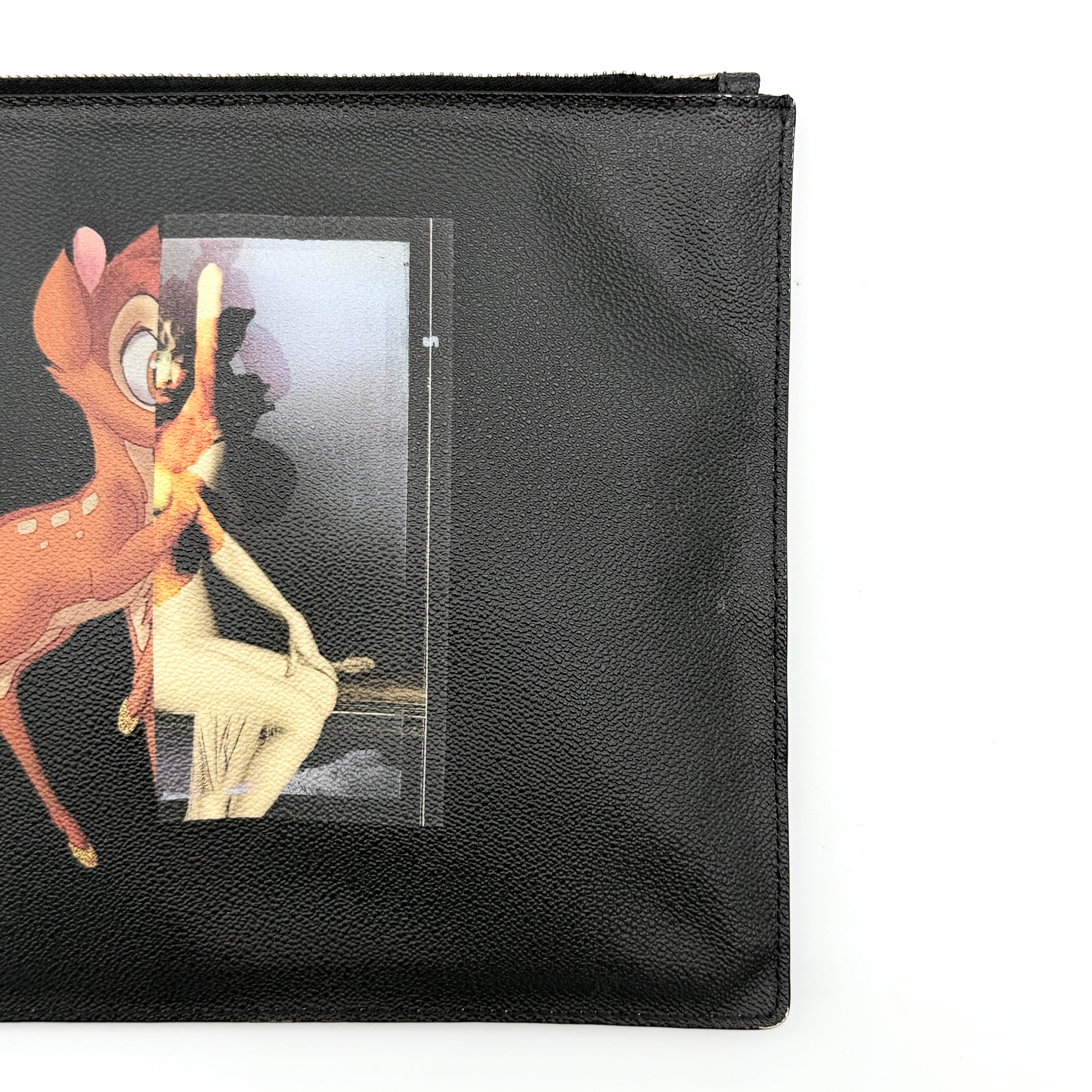 Givenchy Bambi Antigona Clutch Bag Black