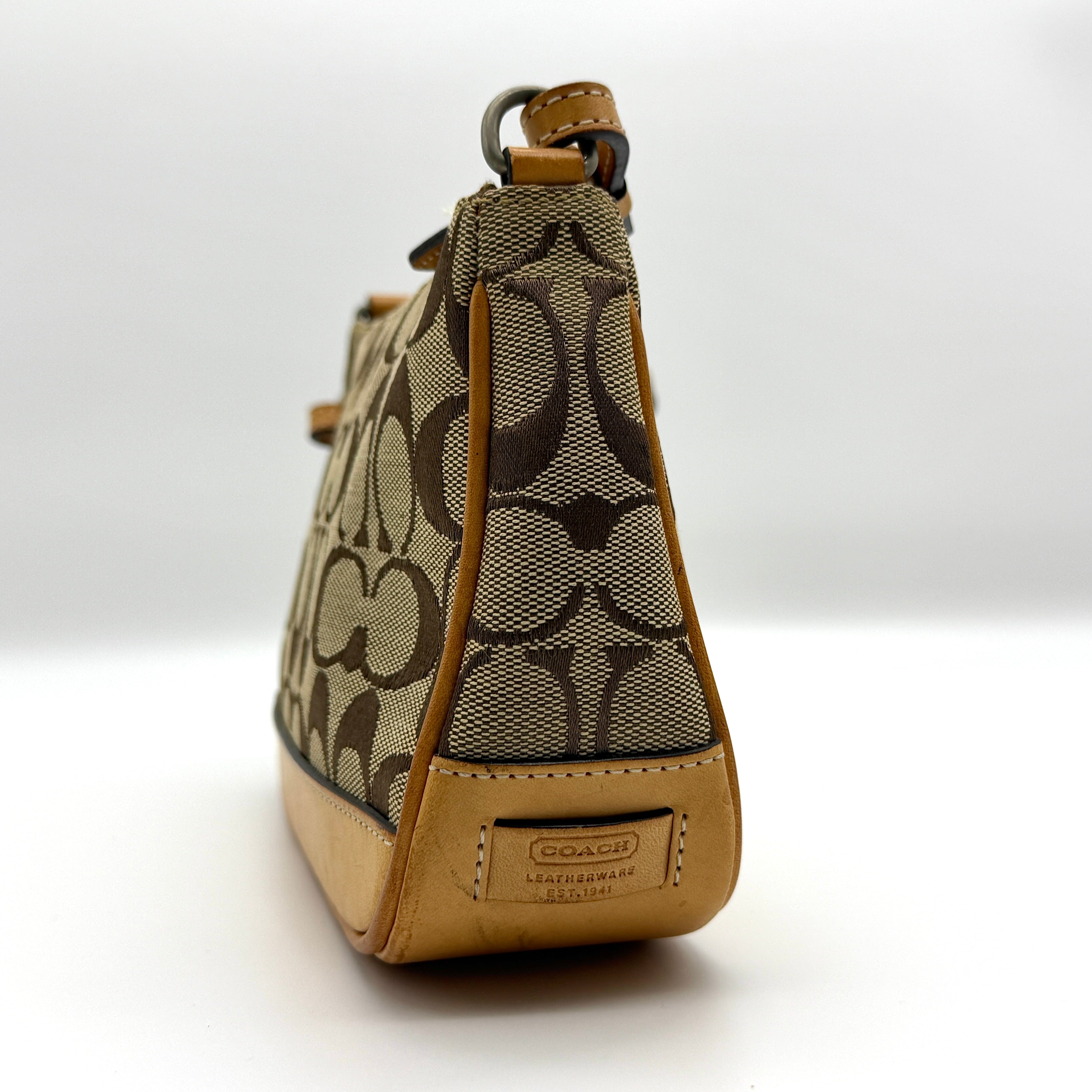 Coach Y2K Demi Shoulder Bag Tan