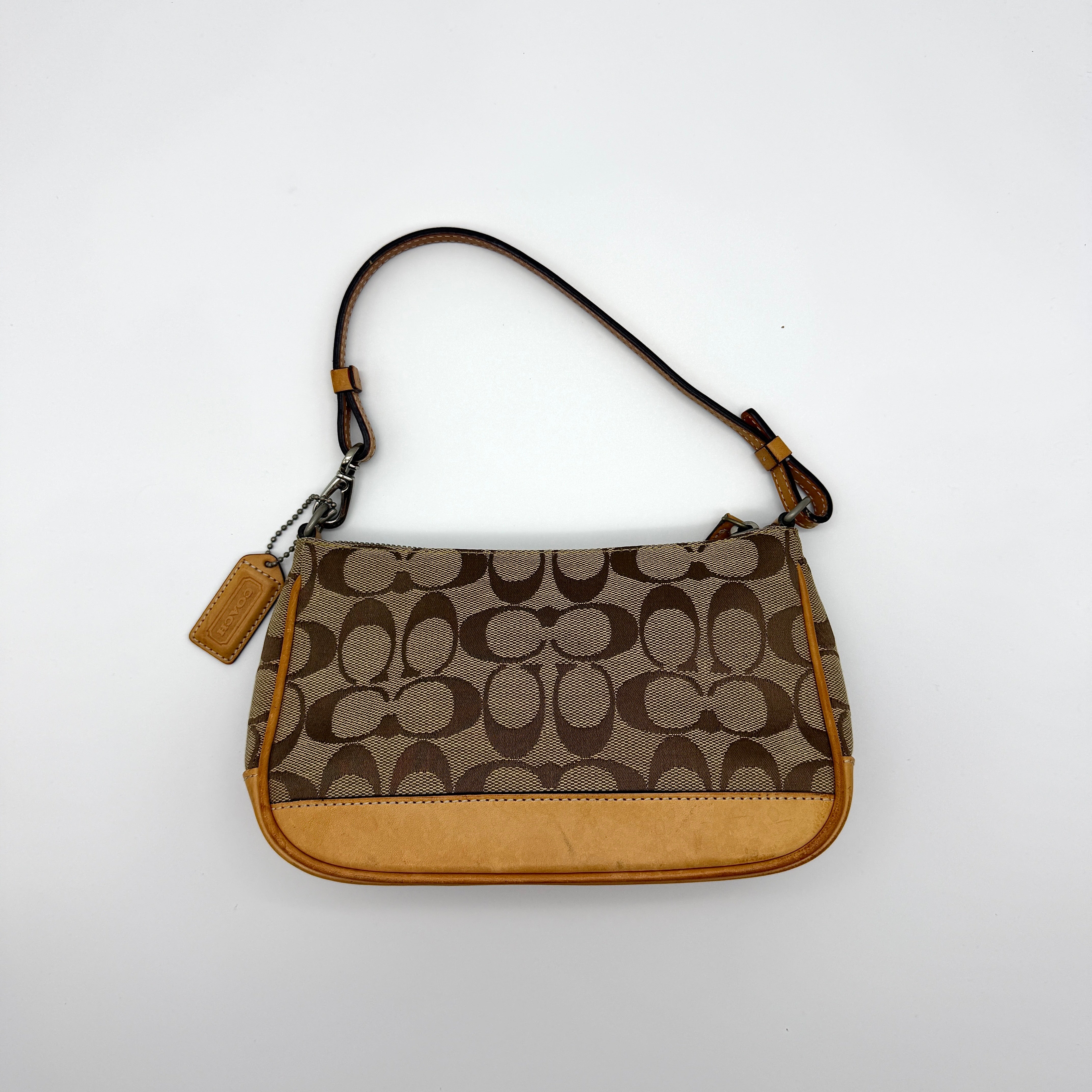 Coach Y2K Demi Shoulder Bag Tan