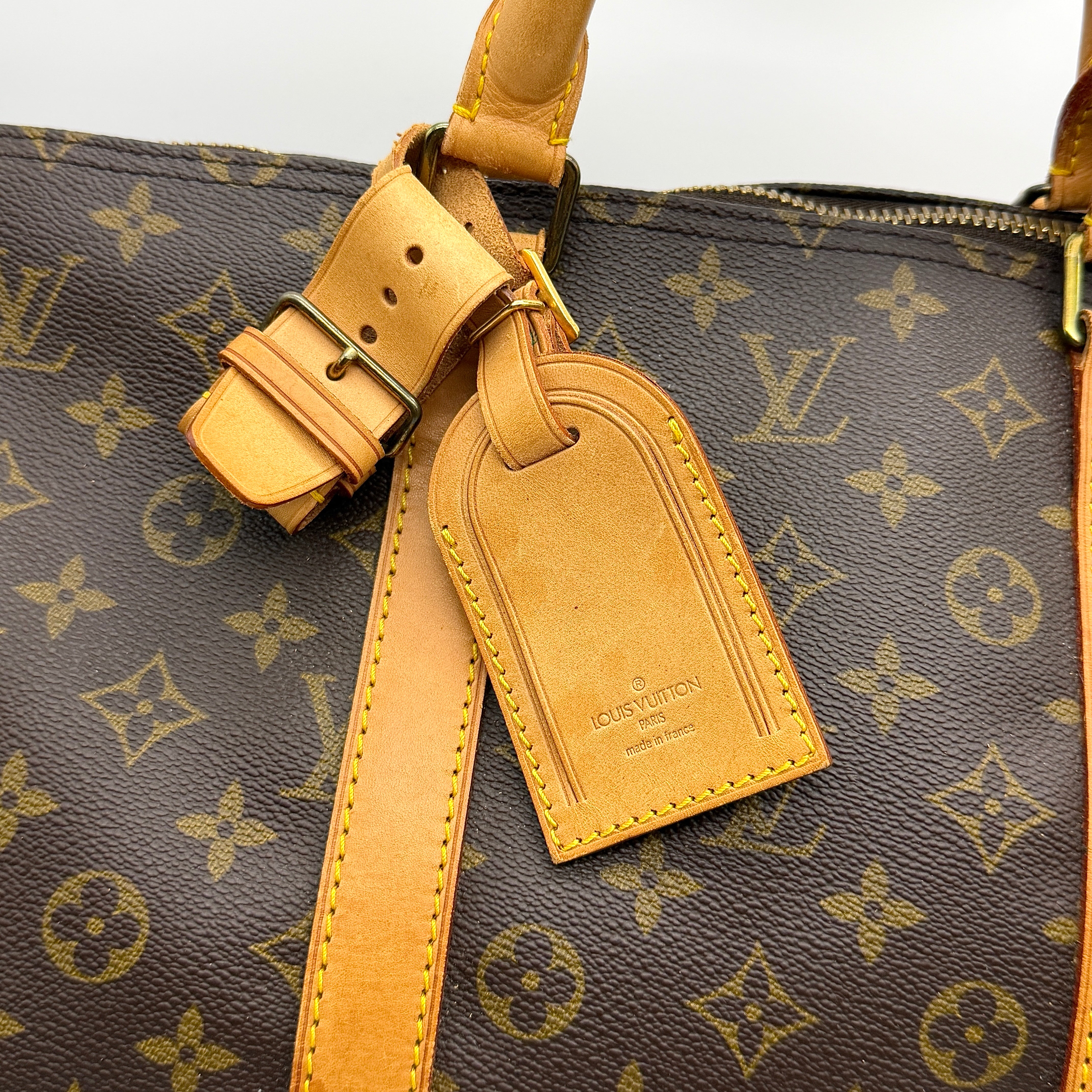 Louis Vuitton Monogram Keepall 55 Duffle Bag
