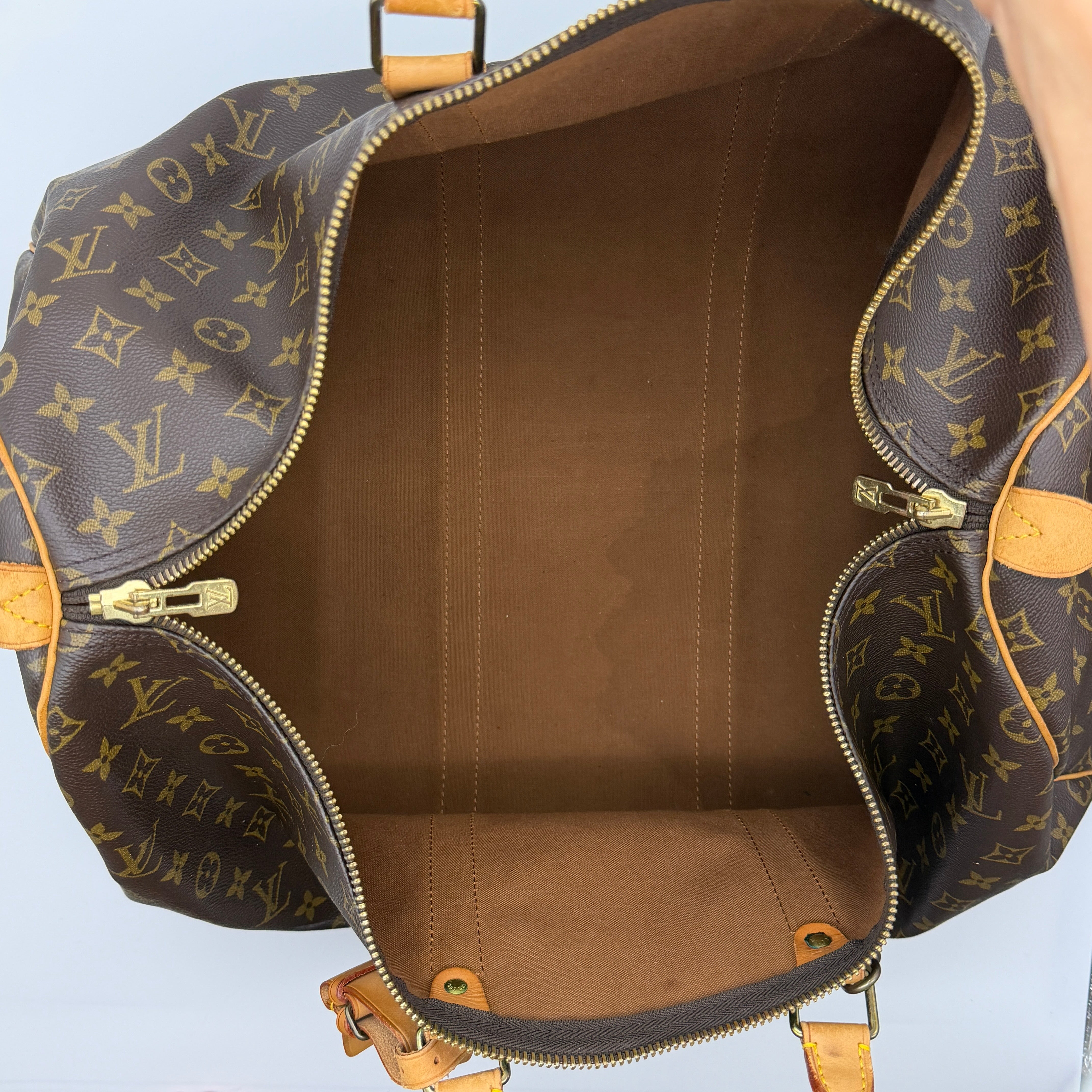 Louis Vuitton Monogram Keepall 55 Duffle Bag