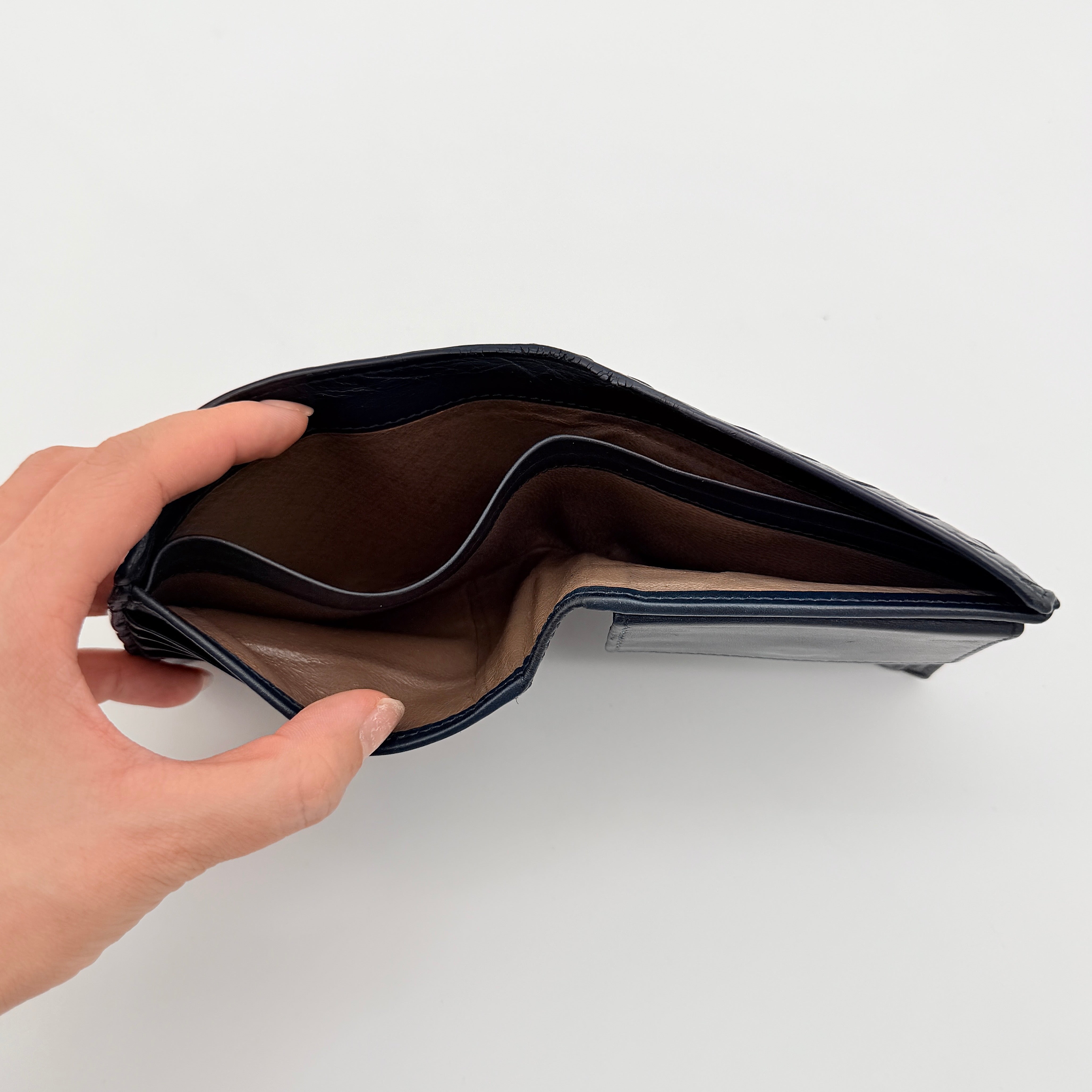 Bottega Veneta Intrecciato Wallet Black