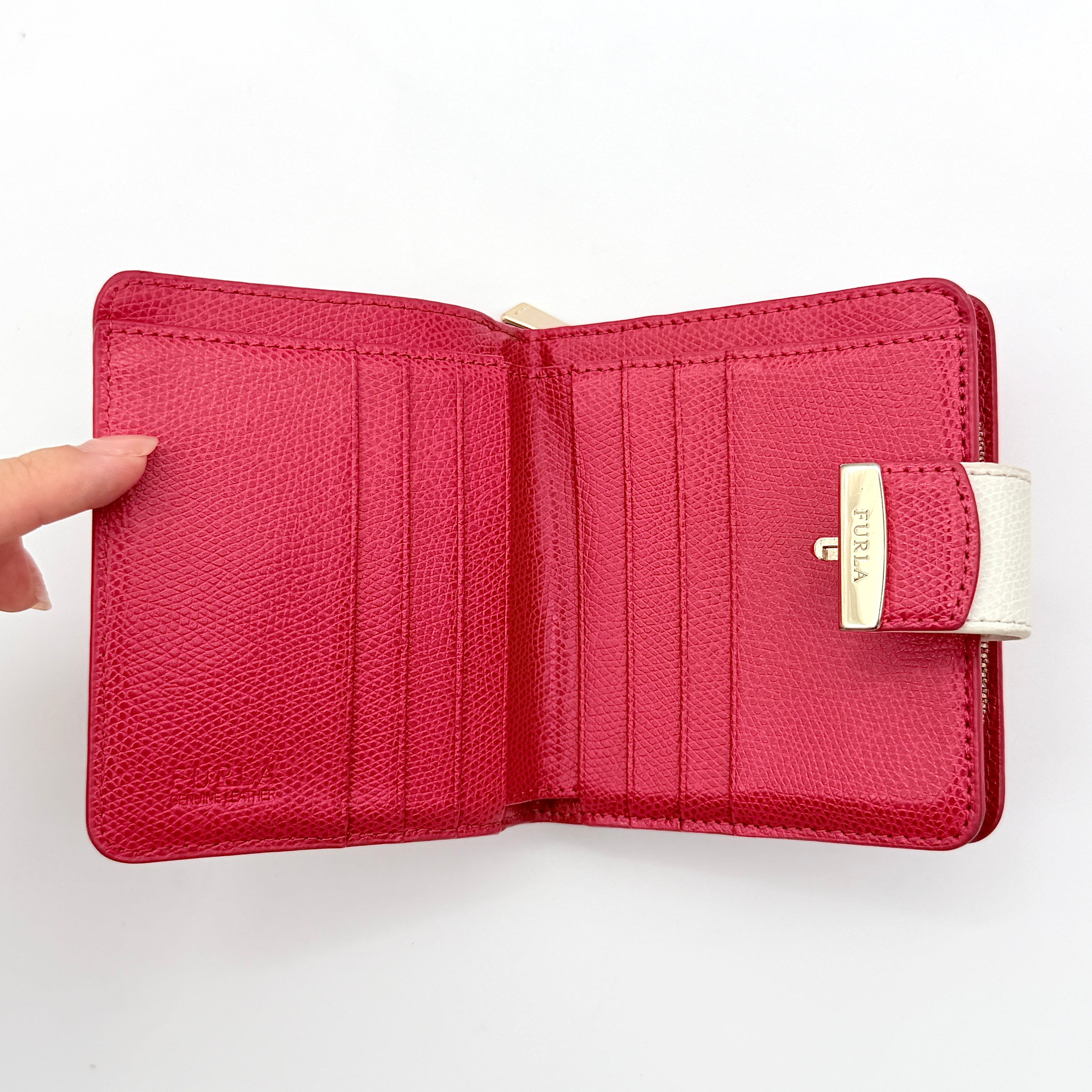 Furla Metropolis Compact Wallet Pink