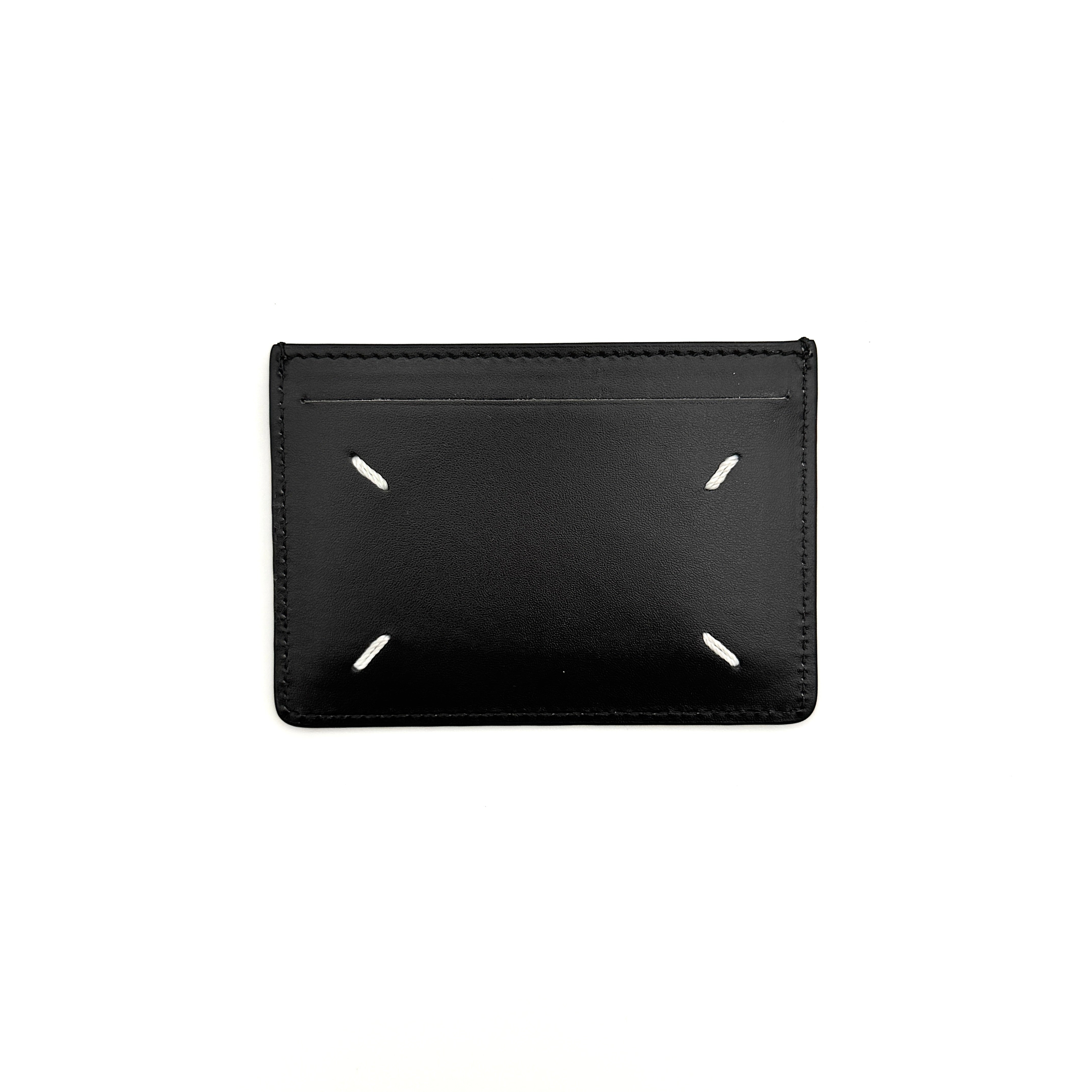 Maison Margiela Leather Card Holder Black