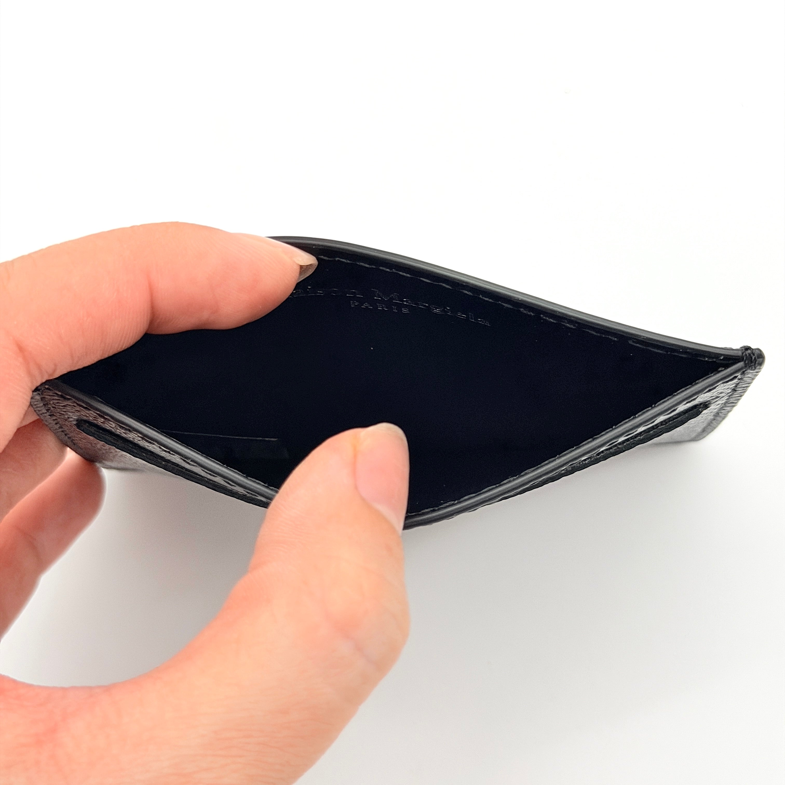 Maison Margiela Leather Card Holder Black