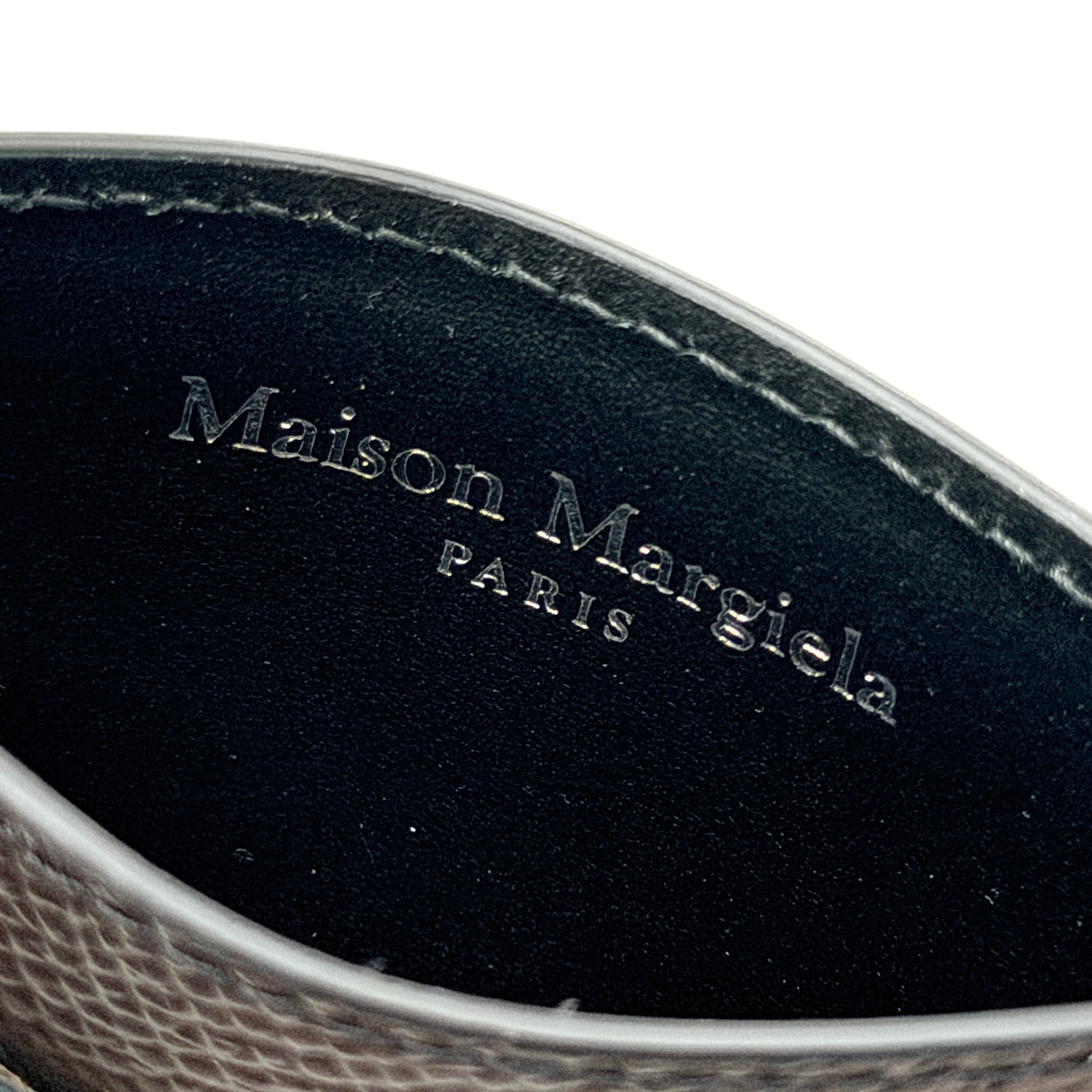 Maison Margiela Leather Card Holder Black