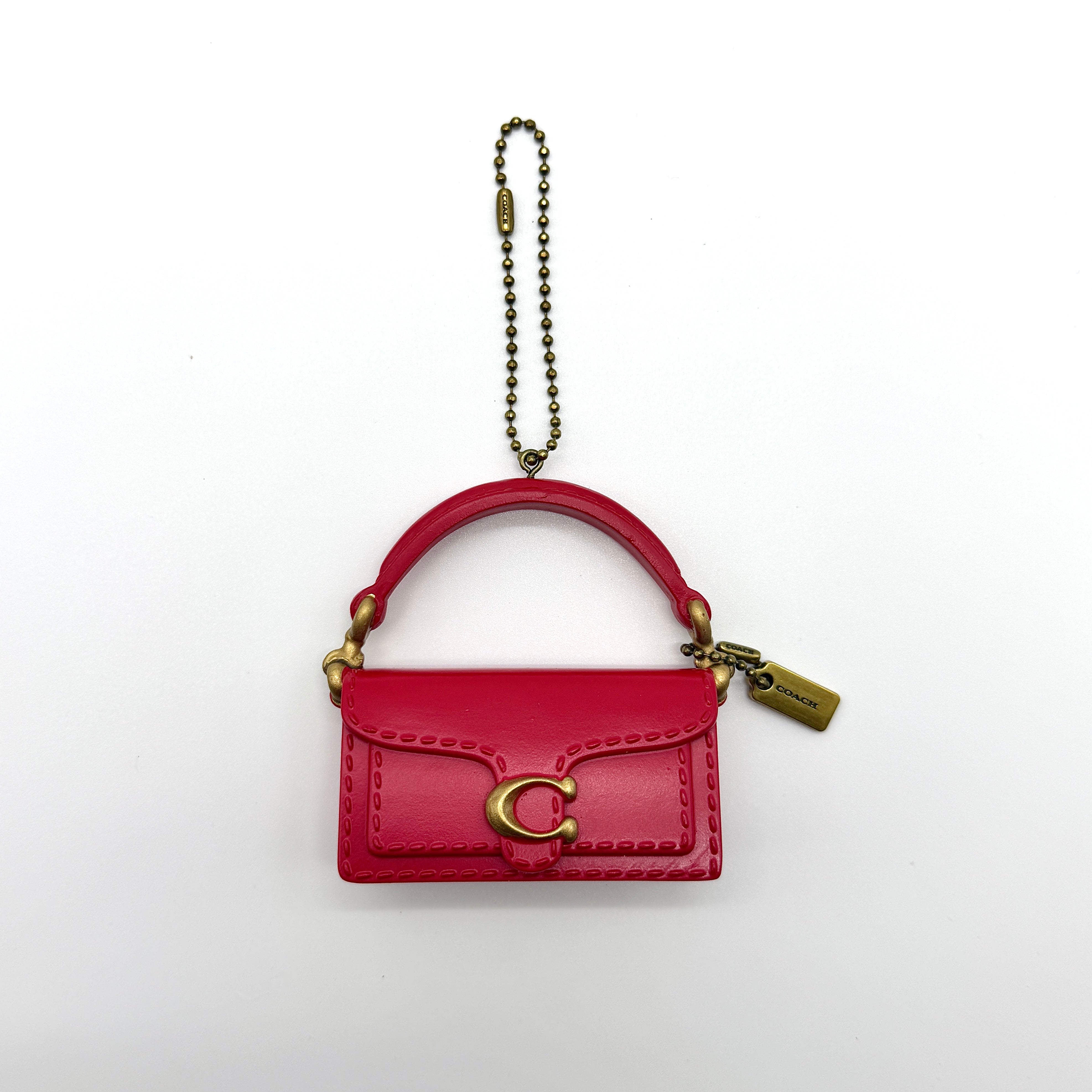 Coach Limited Edition Mini Tabby Handbag Charm