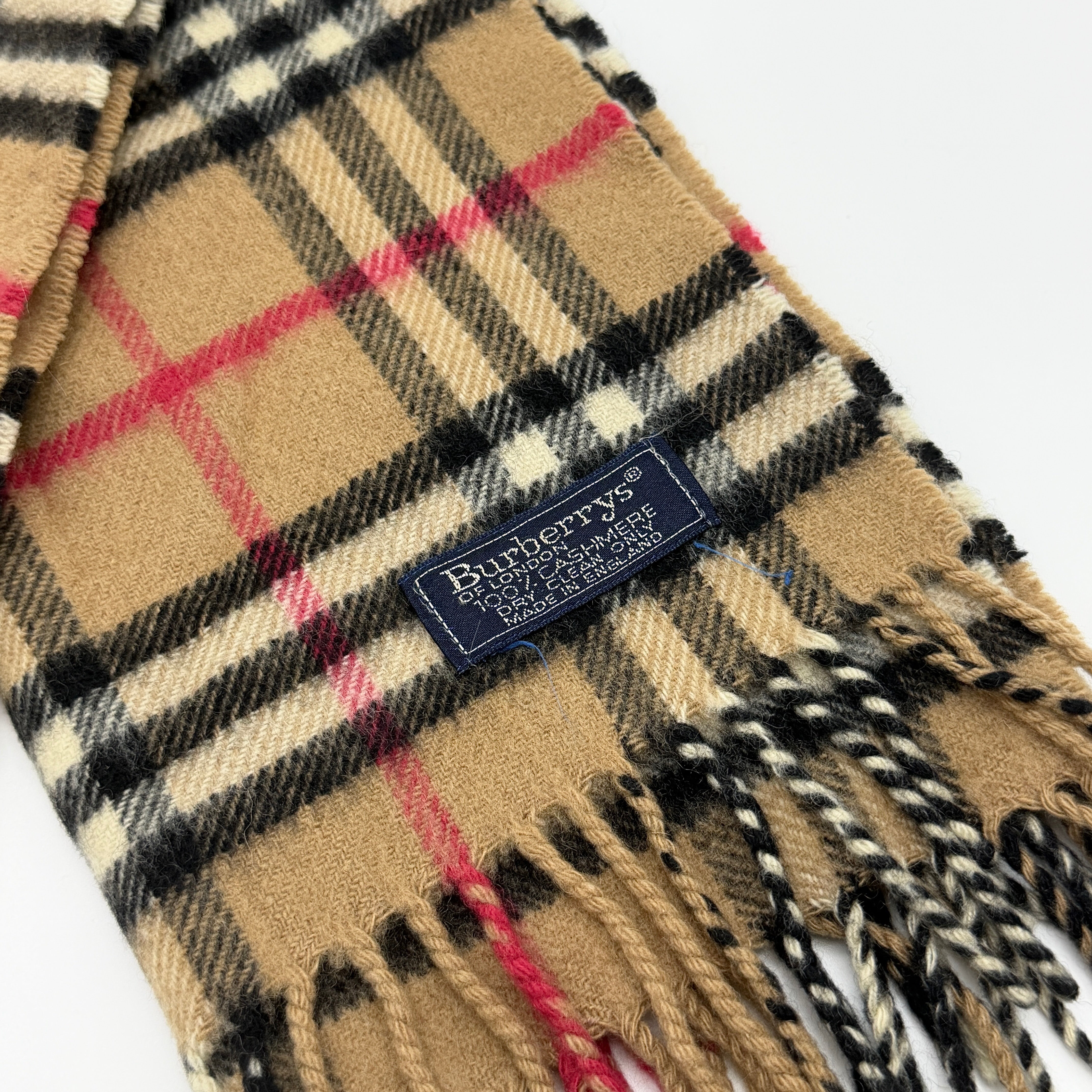 Burberry Nova Check Burberrys Cashmere Scarf Multicolor