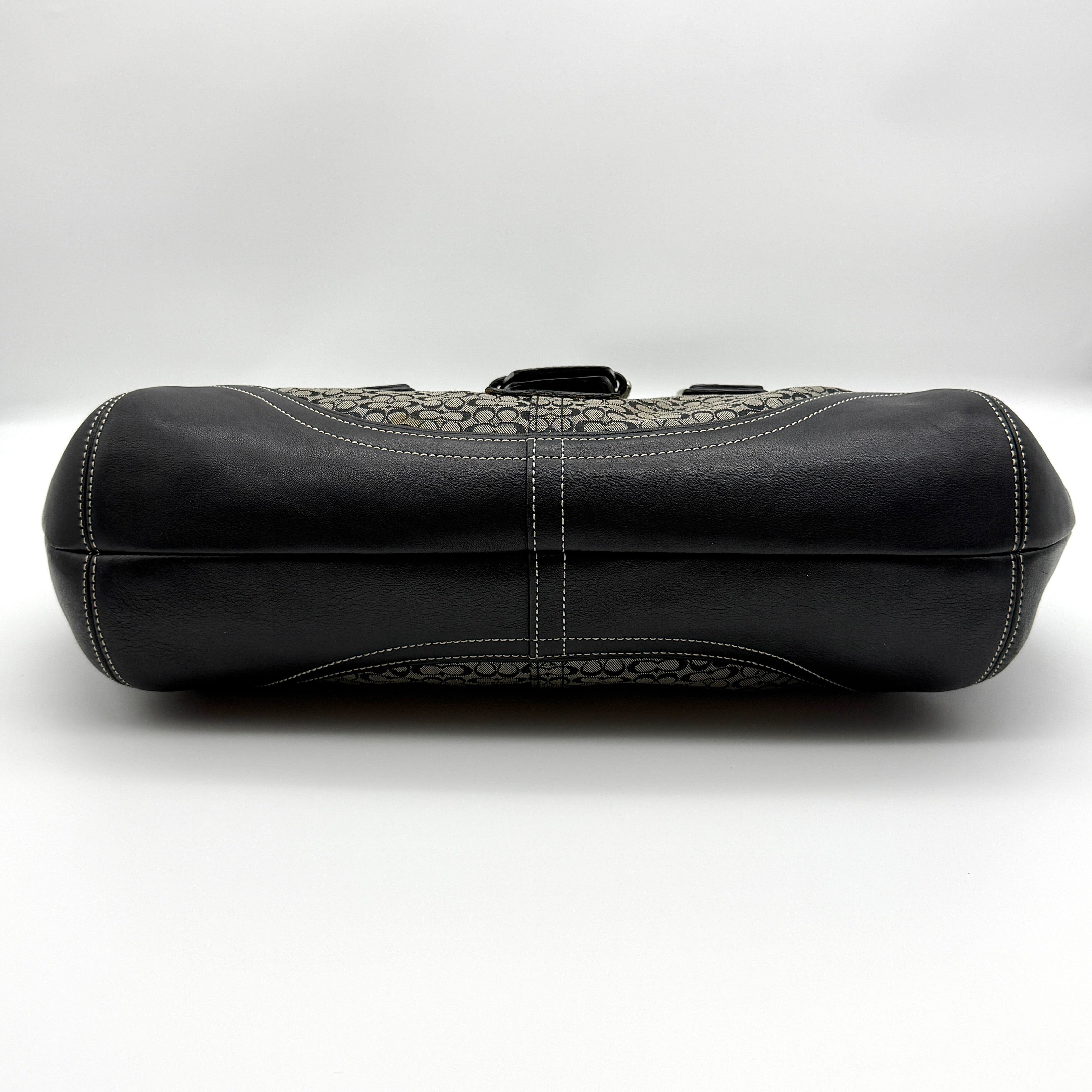 Coach Y2K Signature Soho Shoulder Bag Grey/Black