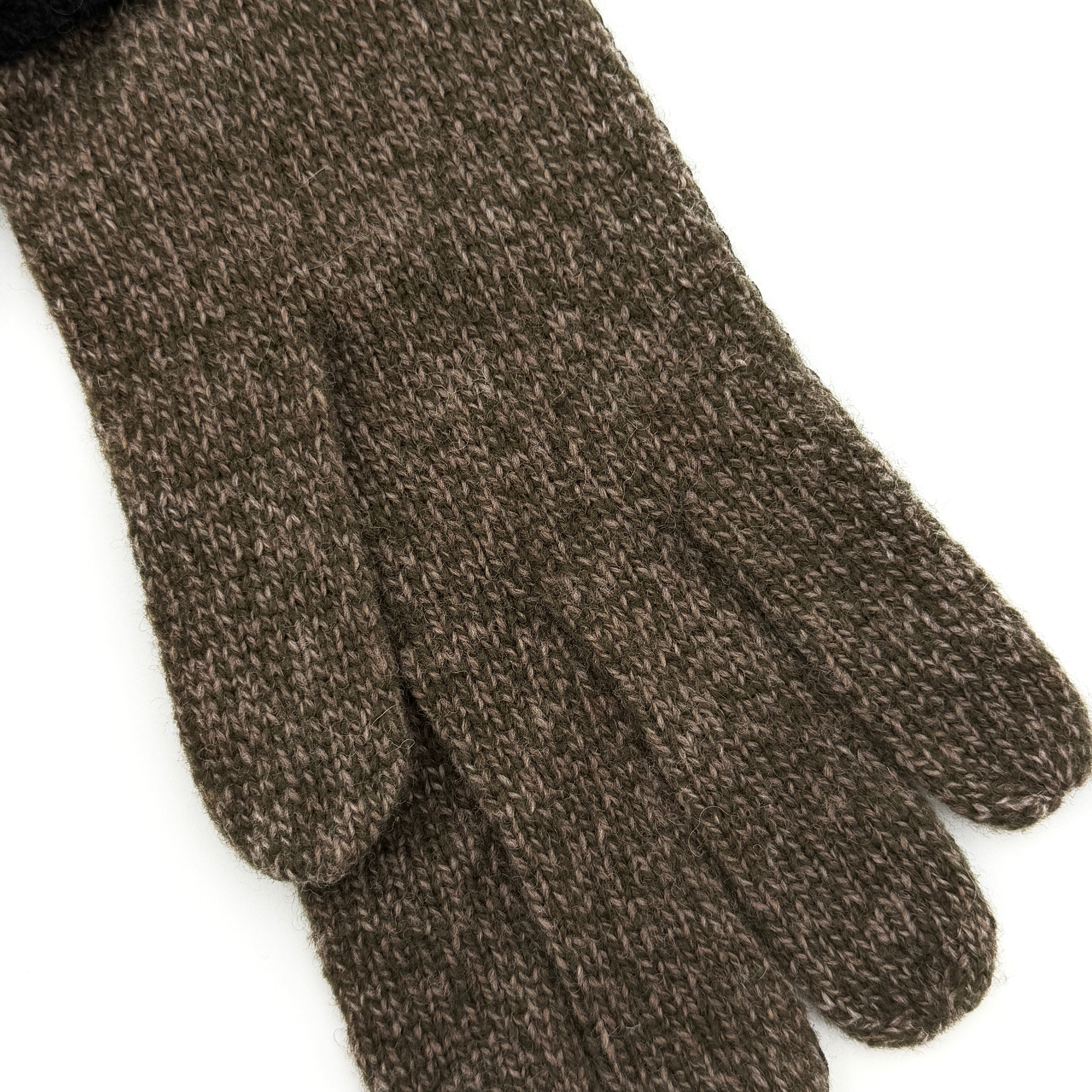 Vivienne Westwood Knitted Gloves Brown