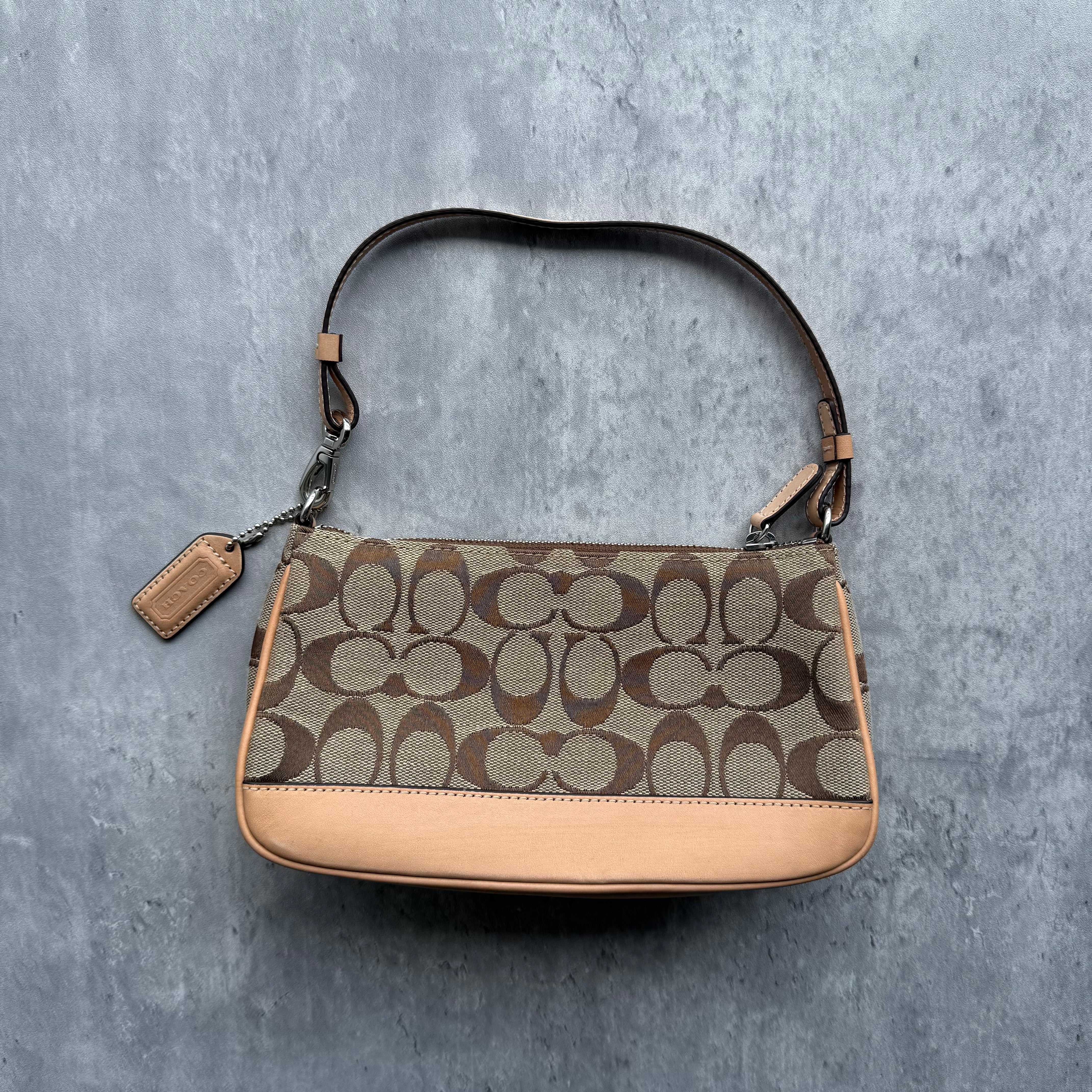 Coach Y2K Demi Shoulder Bag Tan