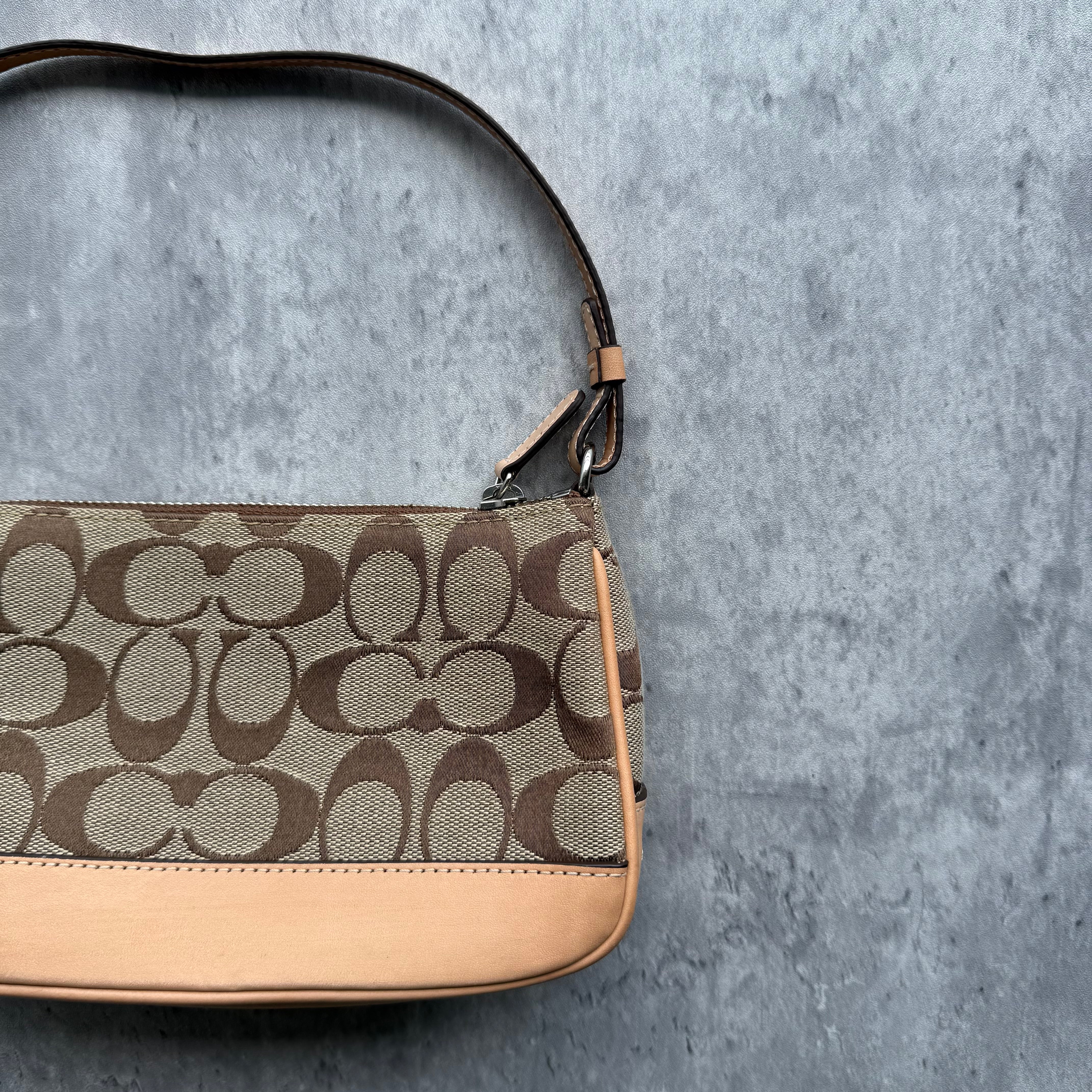 Coach Y2K Demi Shoulder Bag Tan