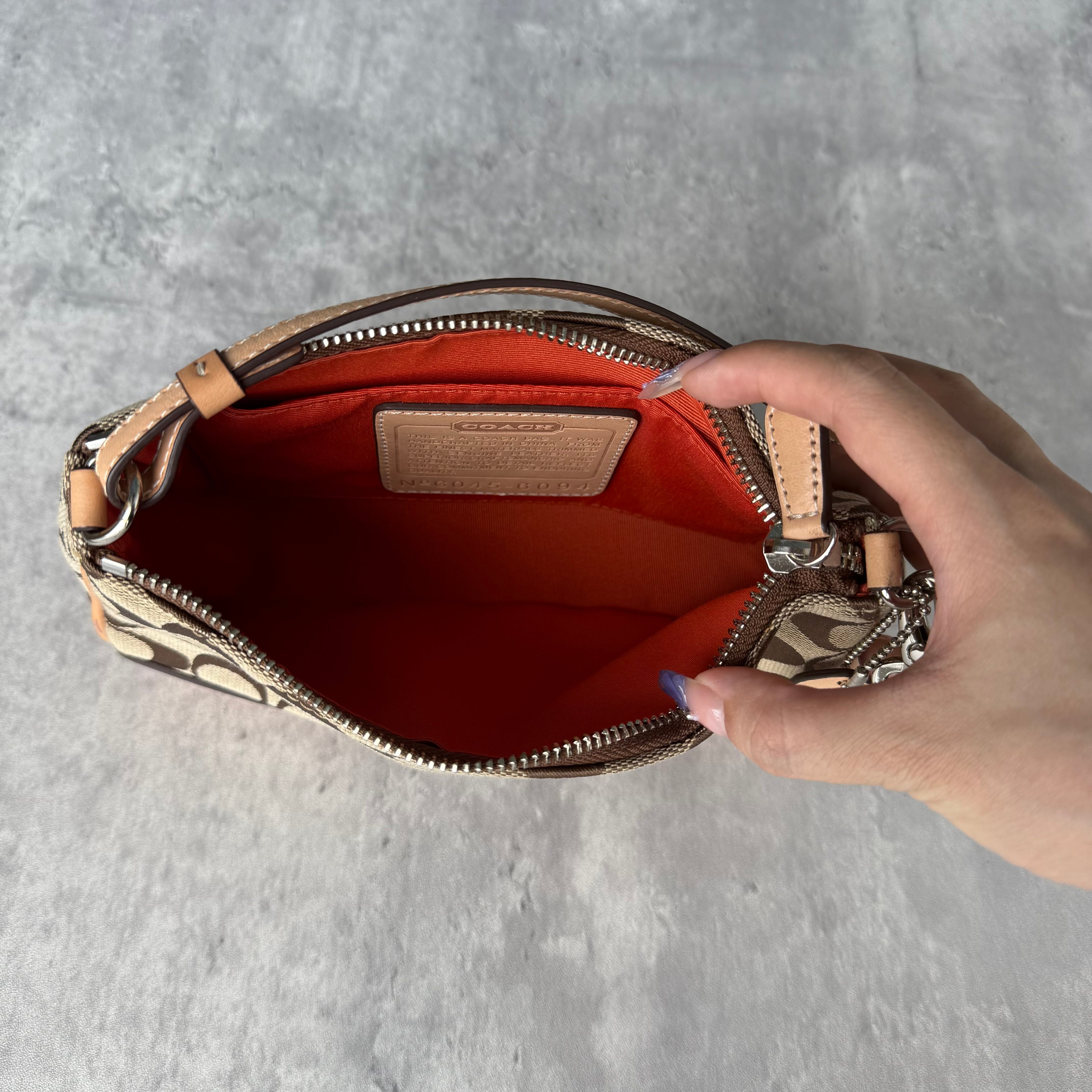 Coach Y2K Demi Shoulder Bag Tan