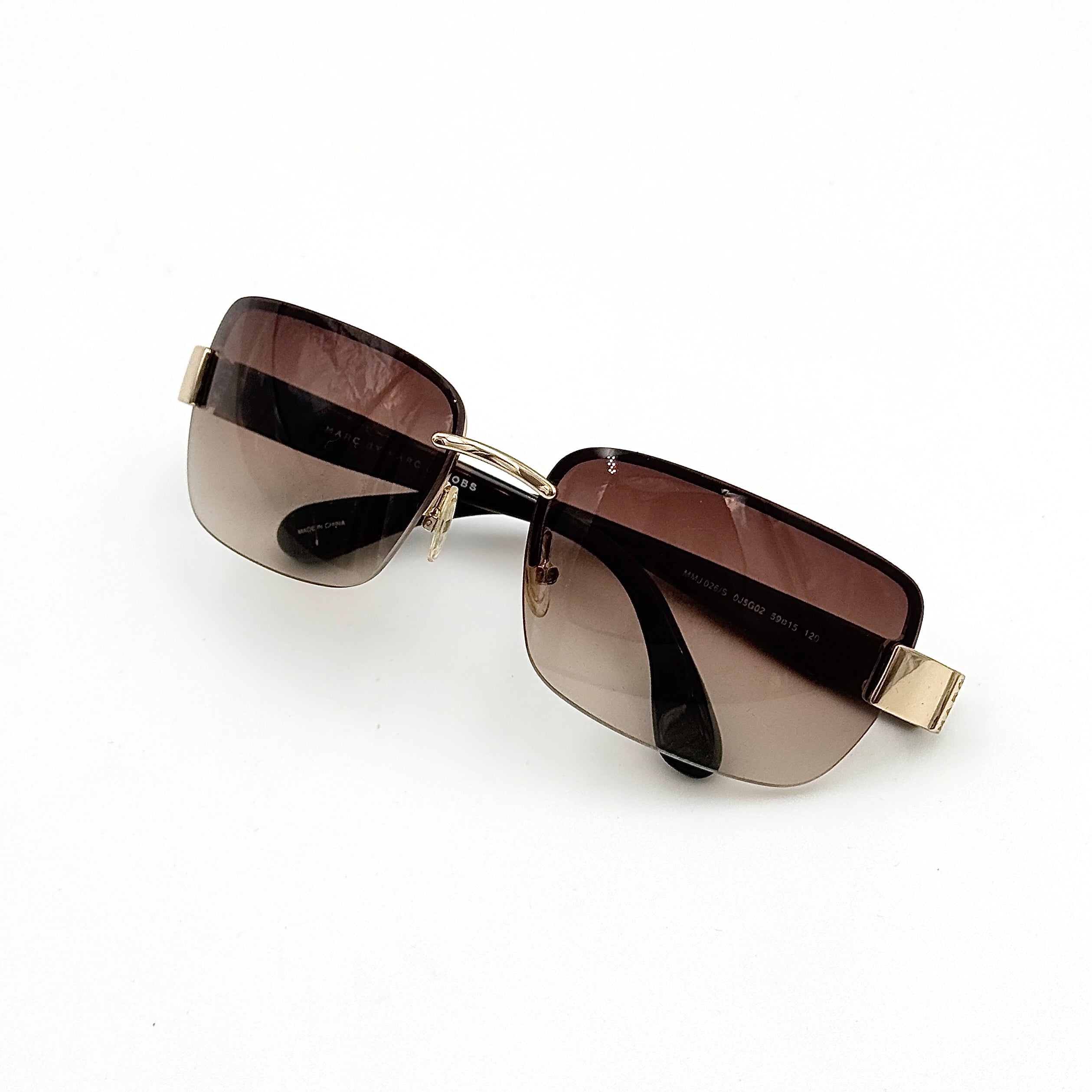 Marc by Marc Jacobs MMJ 026/S Sunglasses Gold/Black