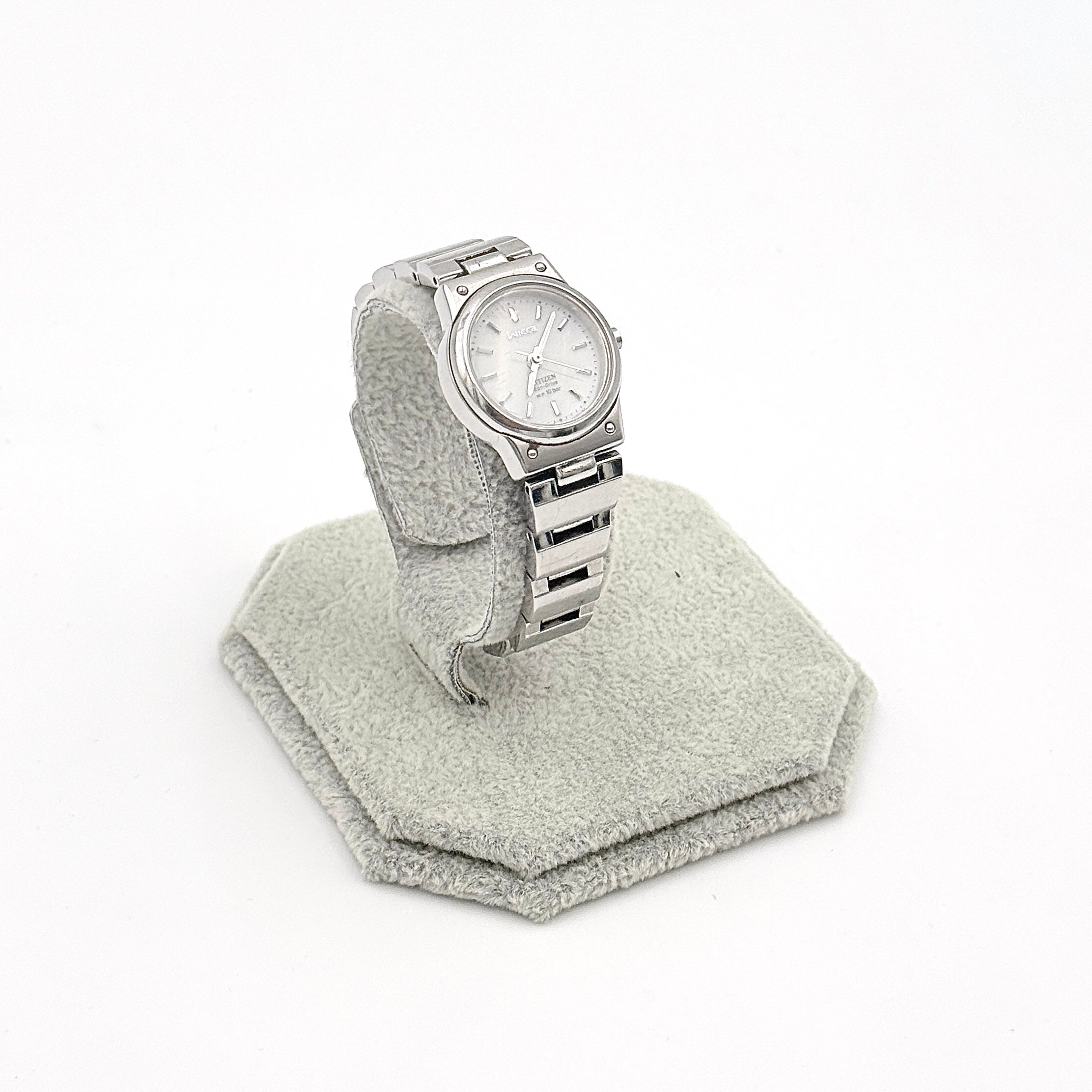 Citizen Wicca Eco-Drive E030-S001935 Stainless Steel Watch
