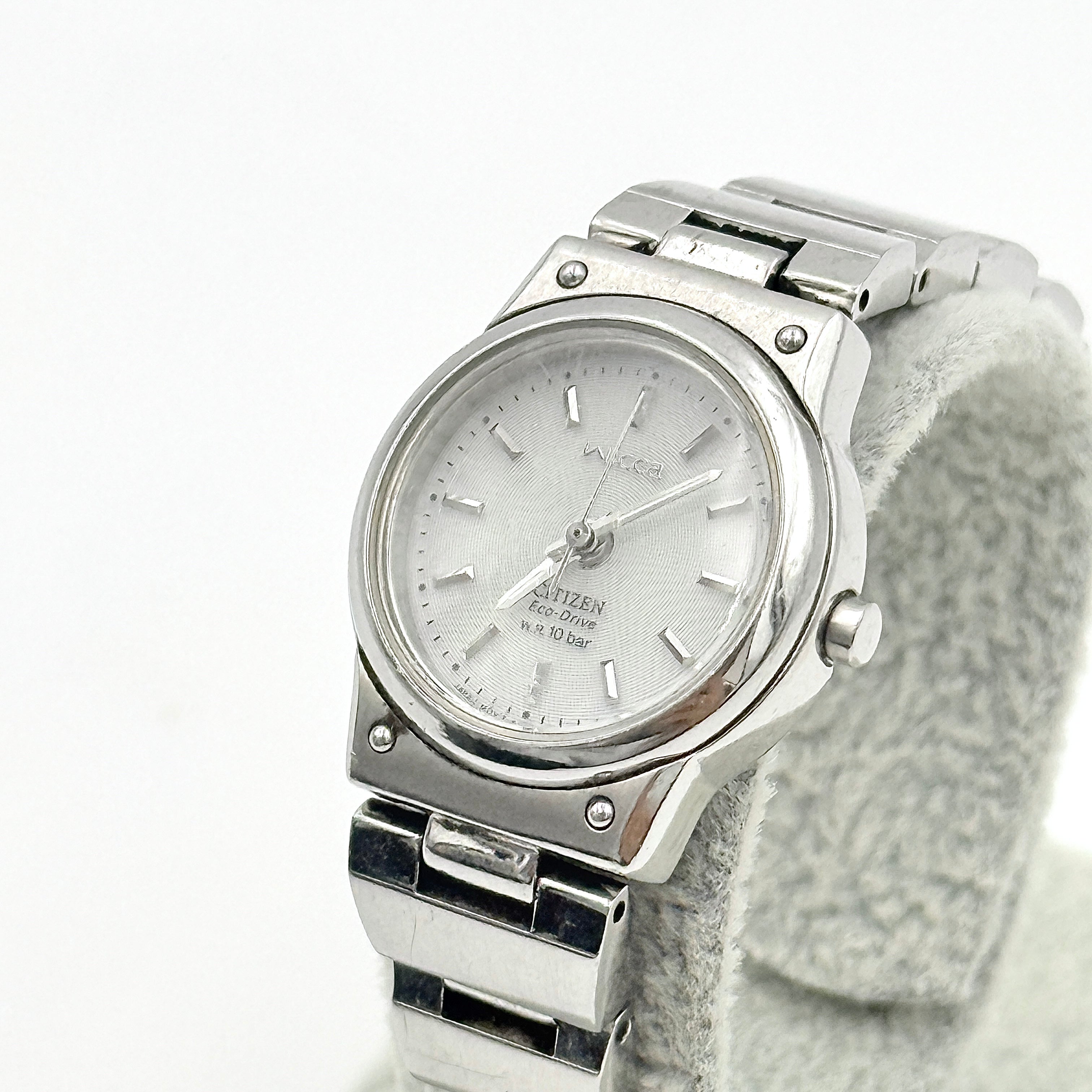 Citizen Wicca Eco-Drive E030-S001935 Stainless Steel Watch